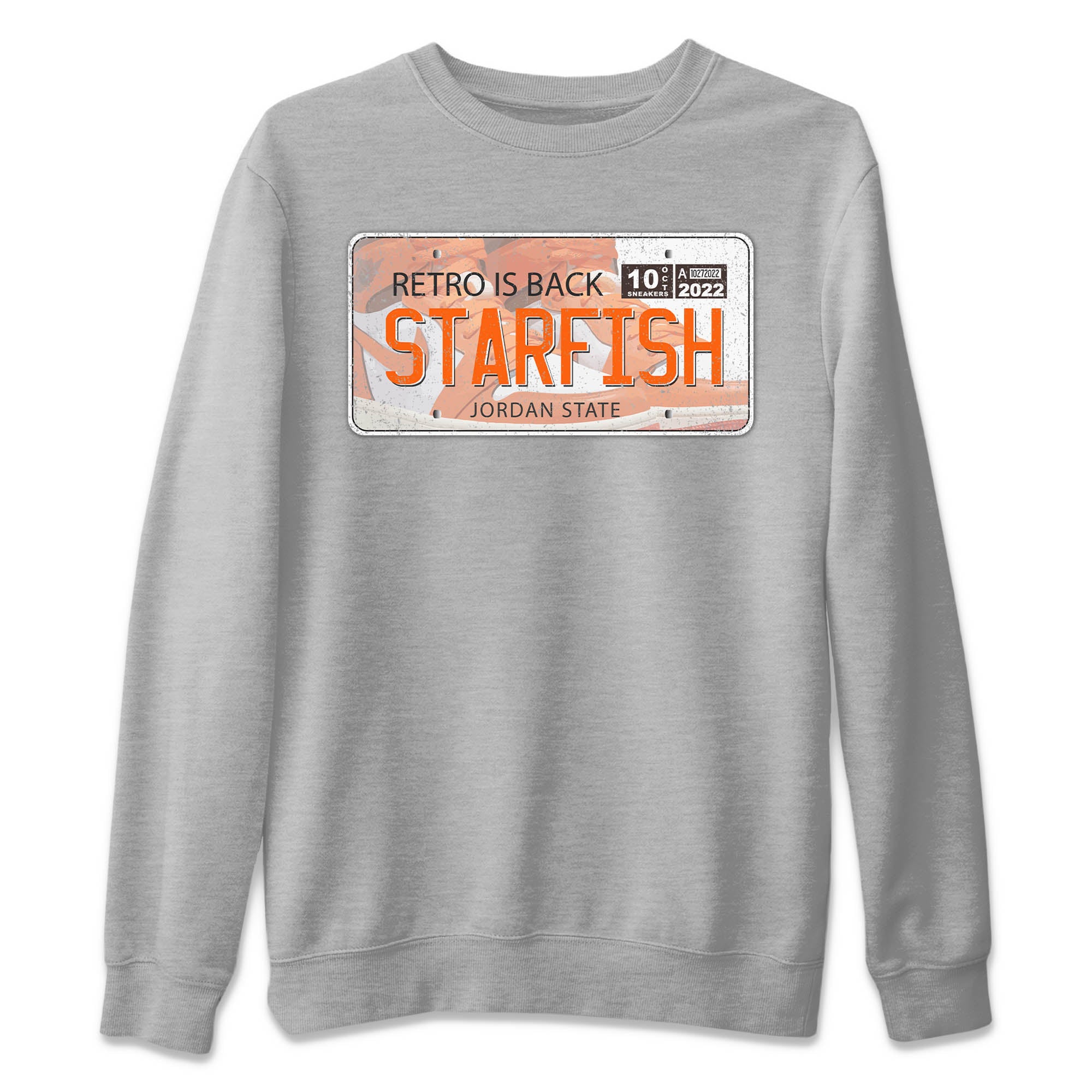 Jordan Plate Unisex Tops - Air Jordan 1 Starfish