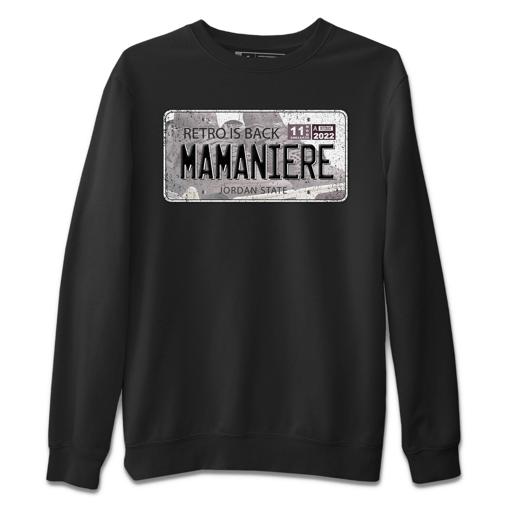 Jordan Plate Unisex Tops - Air Jordan 4 A Ma Maniere