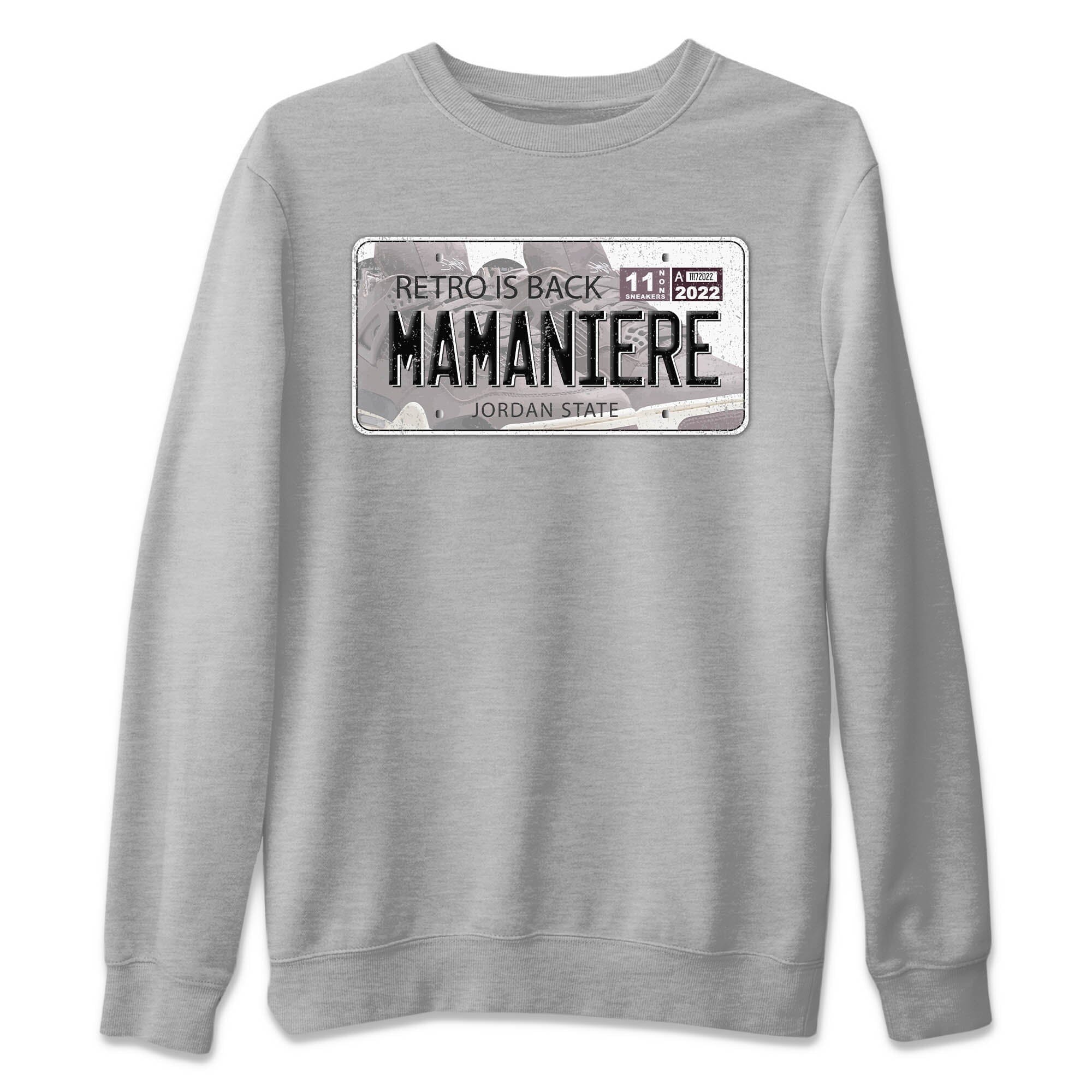 Jordan Plate Unisex Tops - Air Jordan 4 A Ma Maniere