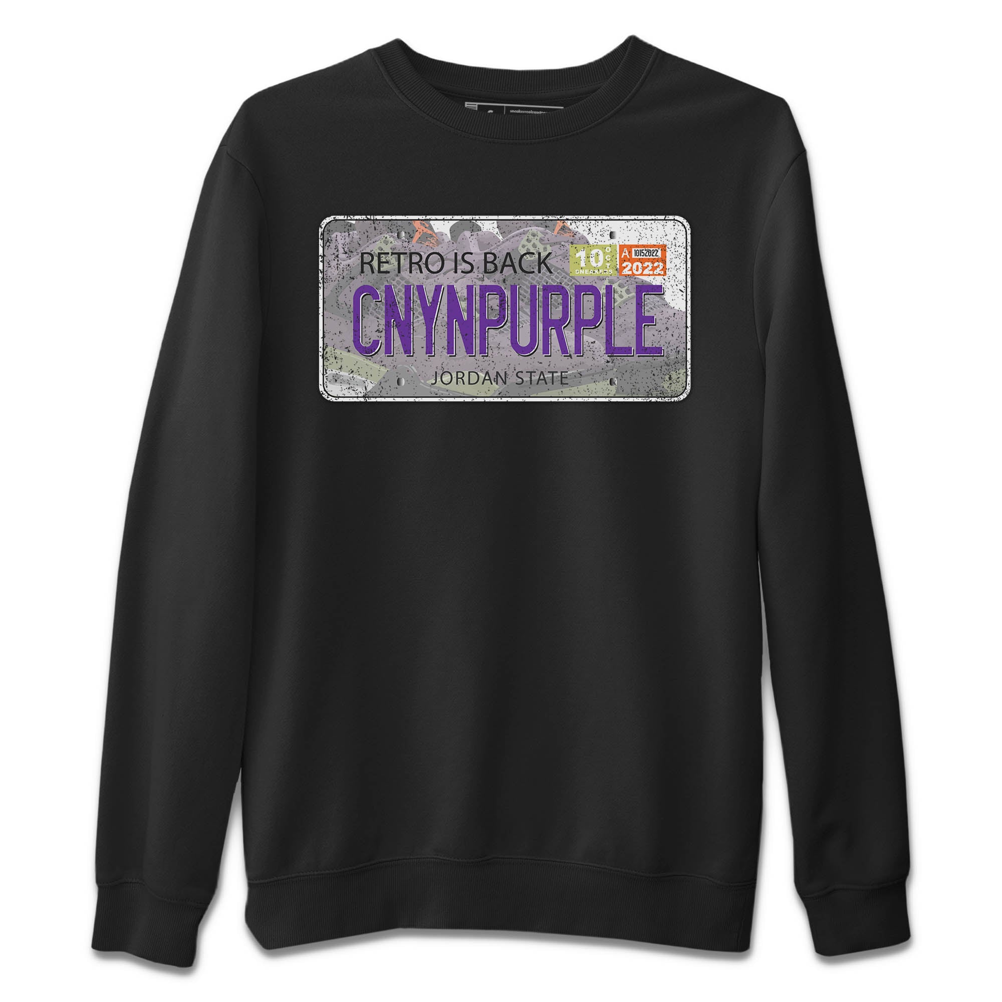 Jordan Plate Unisex Tops - Air Jordan 4 Canyon Purple