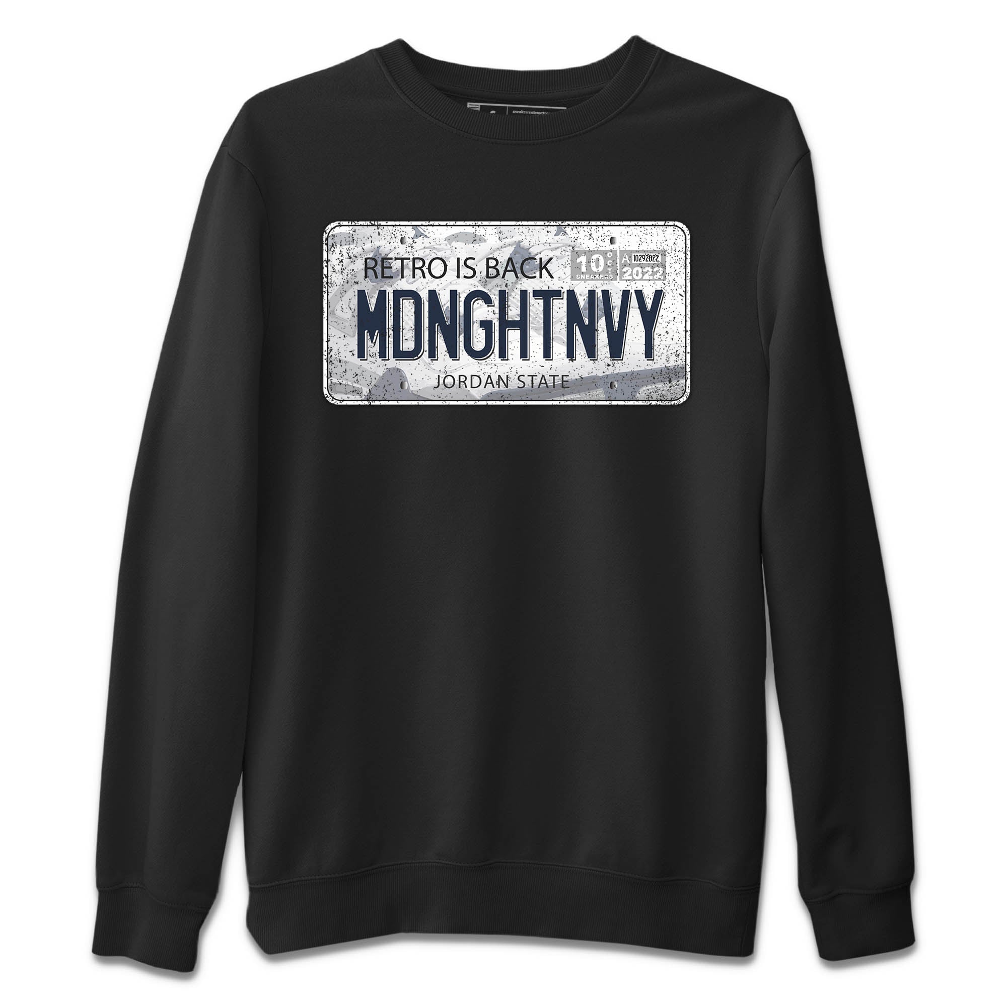 Jordan Plate Unisex Tops - Air Jordan 4 Midnight Navy