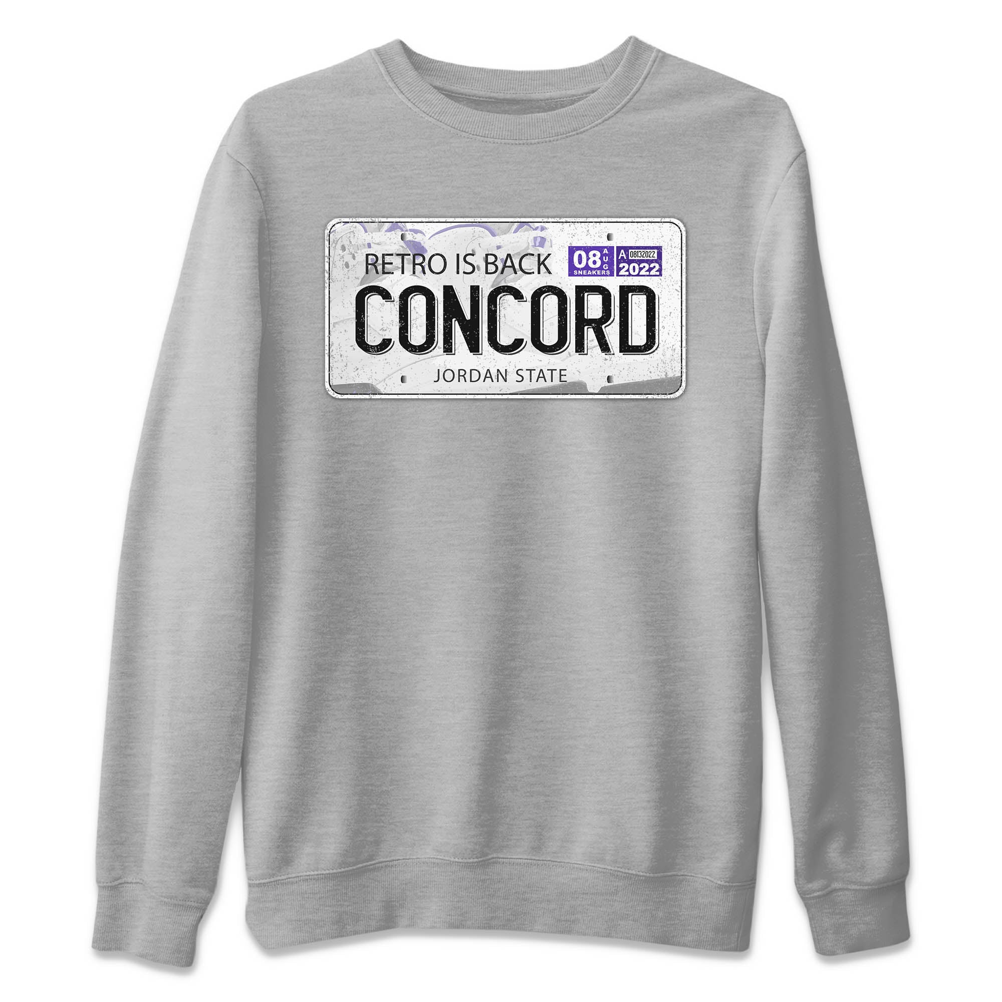 Jordan Plate Unisex Tops - Air Jordan 5 Concord