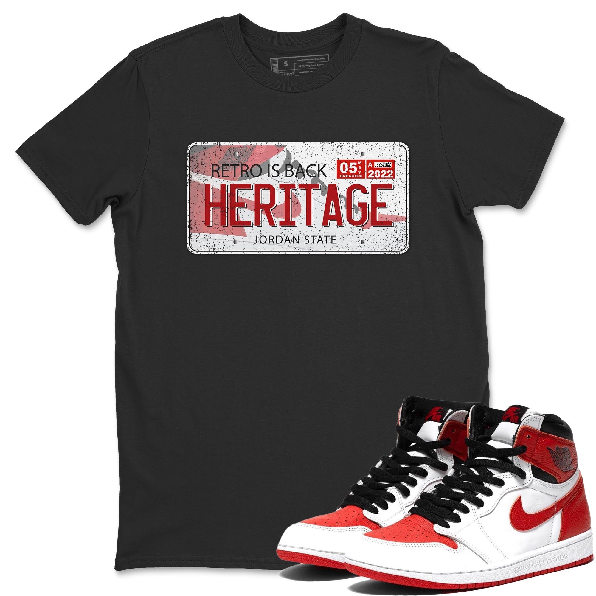 Jordan Plate Unisex Tops - Air Jordan 1 Heritage
