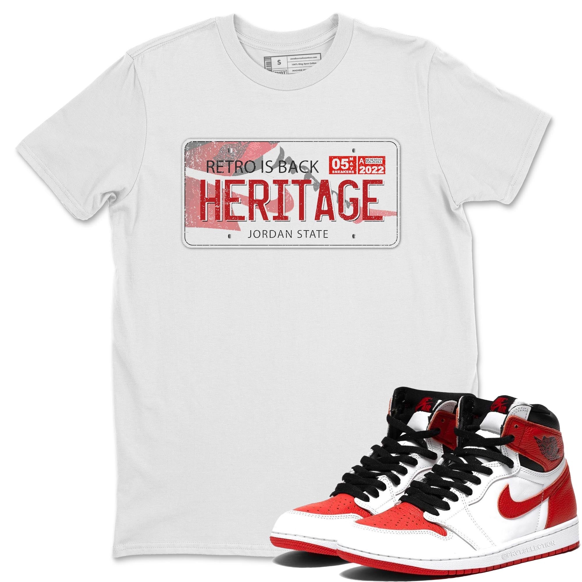 Jordan Plate Unisex Tops - Air Jordan 1 Heritage