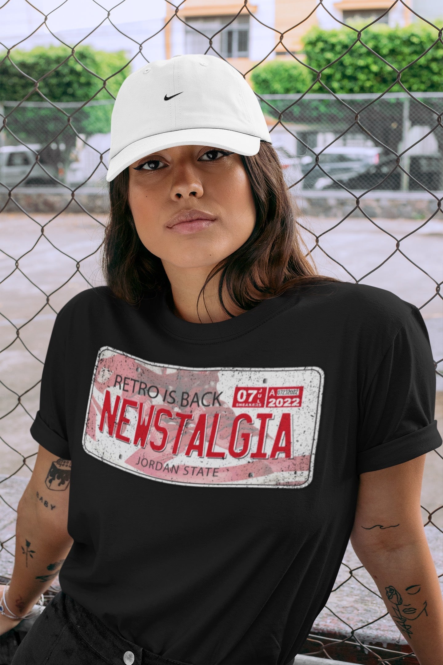 Jordan Plate Unisex Tops - Air Jordan 1 Newstalgia