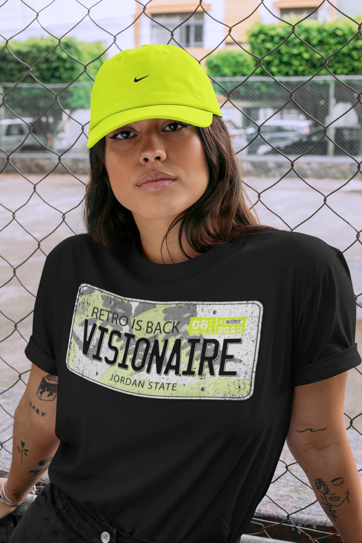 Jordan Plate Unisex Tops - Air Jordan 1 Visionaire