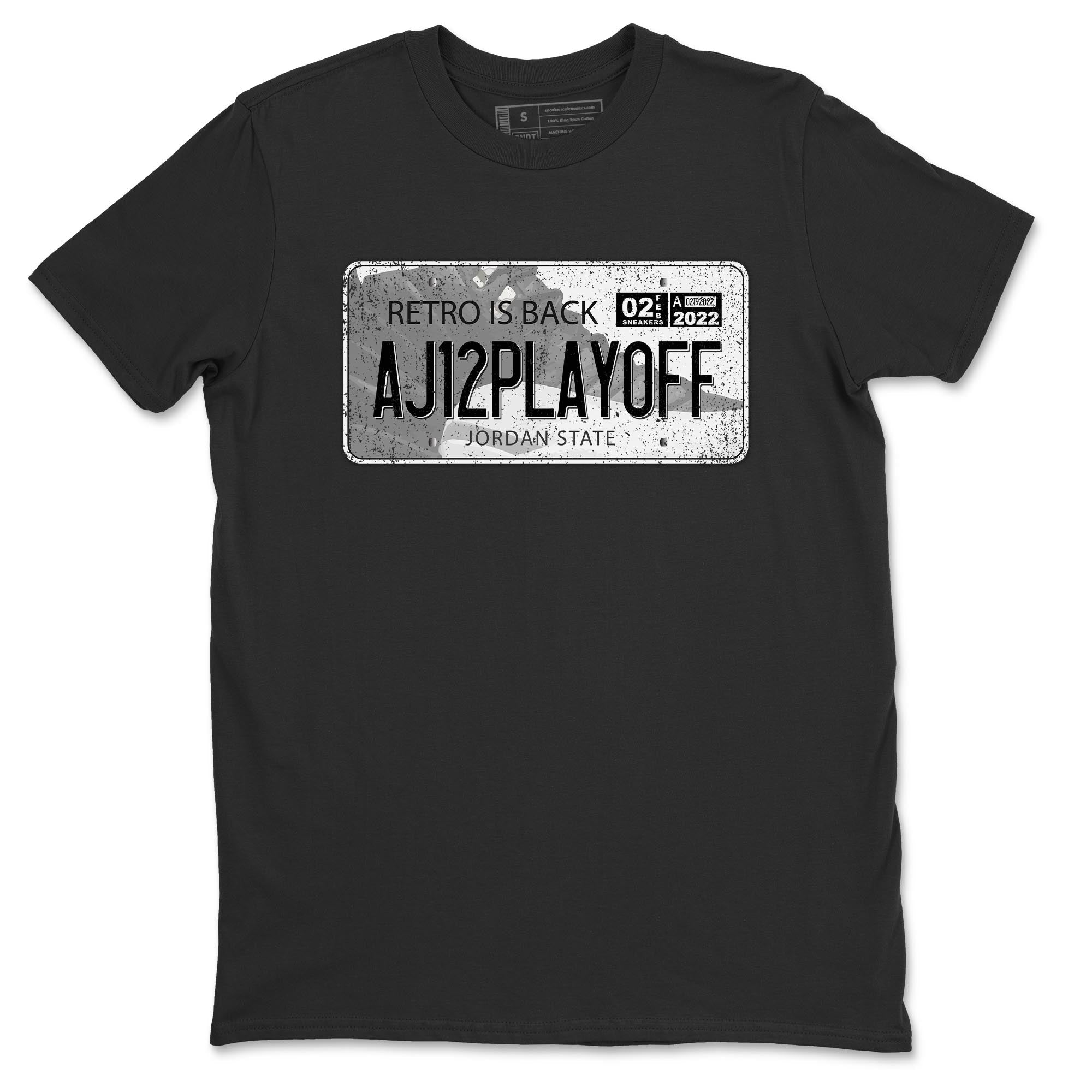 Jordan Plate Unisex Tops - Air Jordan 12 Playoffs