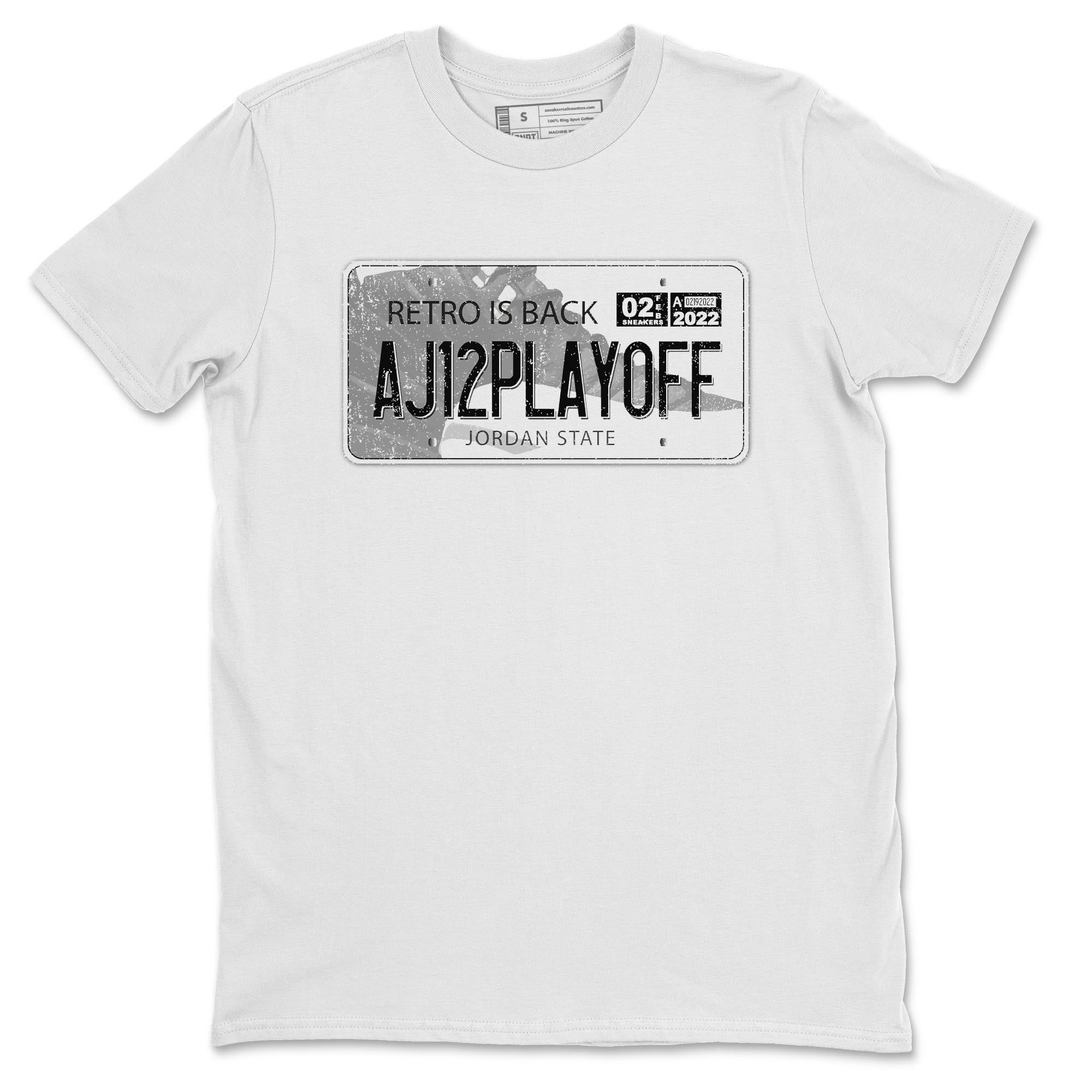 Jordan Plate Unisex Tops - Air Jordan 12 Playoffs