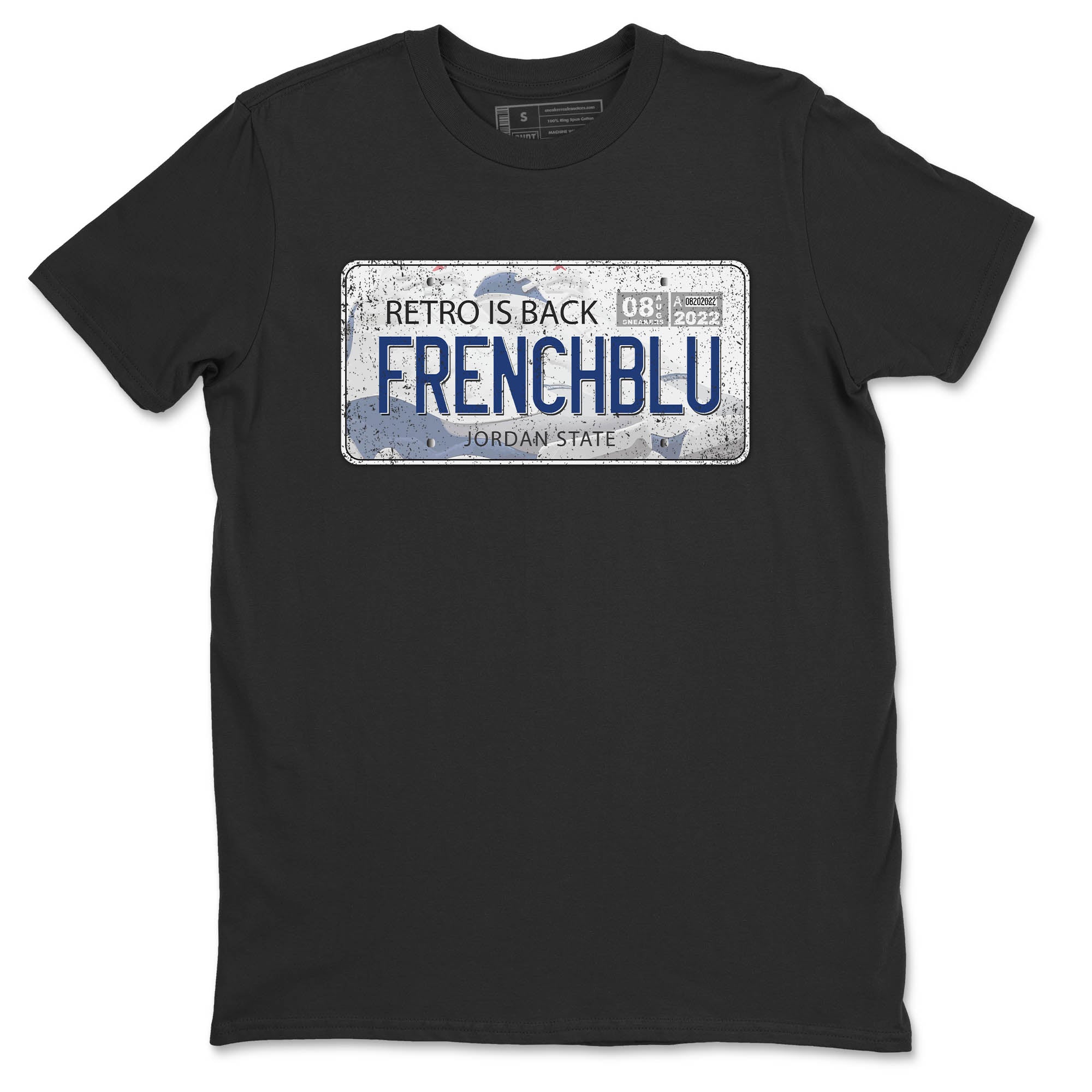Jordan Plate Unisex Tops - Air Jordan 13 French Blue