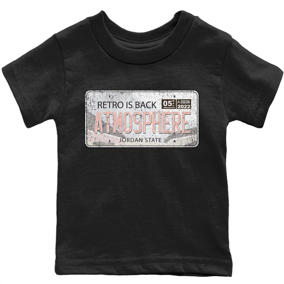 Jordan Plate Kids Tops - Air Jordan 3 Atmosphere