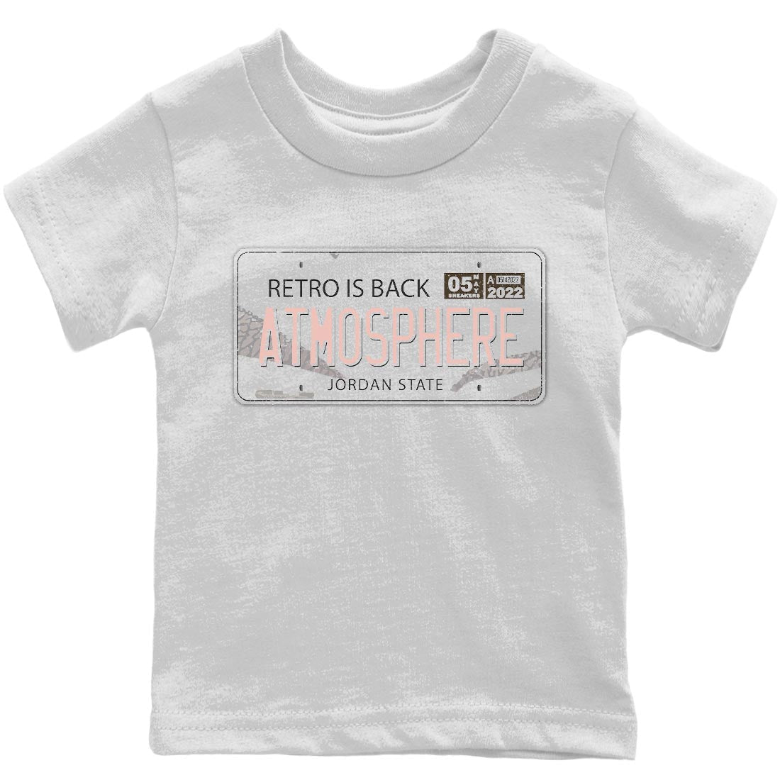 Jordan Plate Kids Tops - Air Jordan 3 Atmosphere