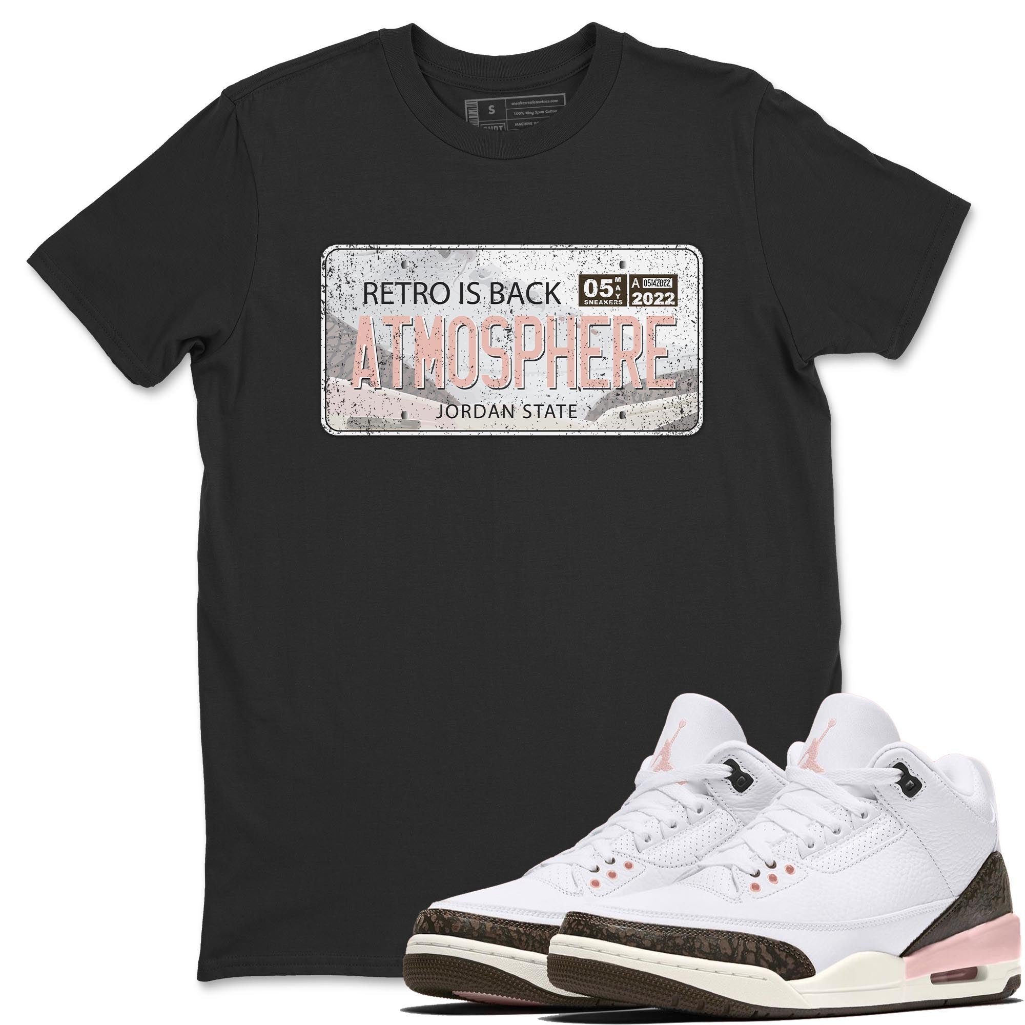 Jordan Plate Unisex Tops - Air Jordan 3 Atmosphere