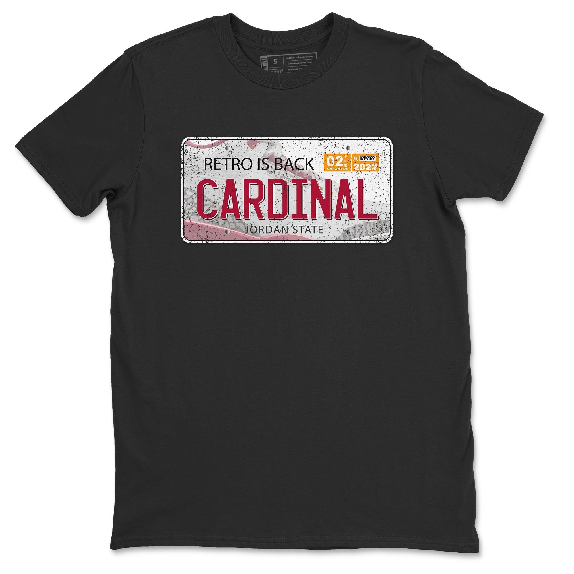 Jordan Plate Unisex Tops - Air Jordan 3 Cardinal