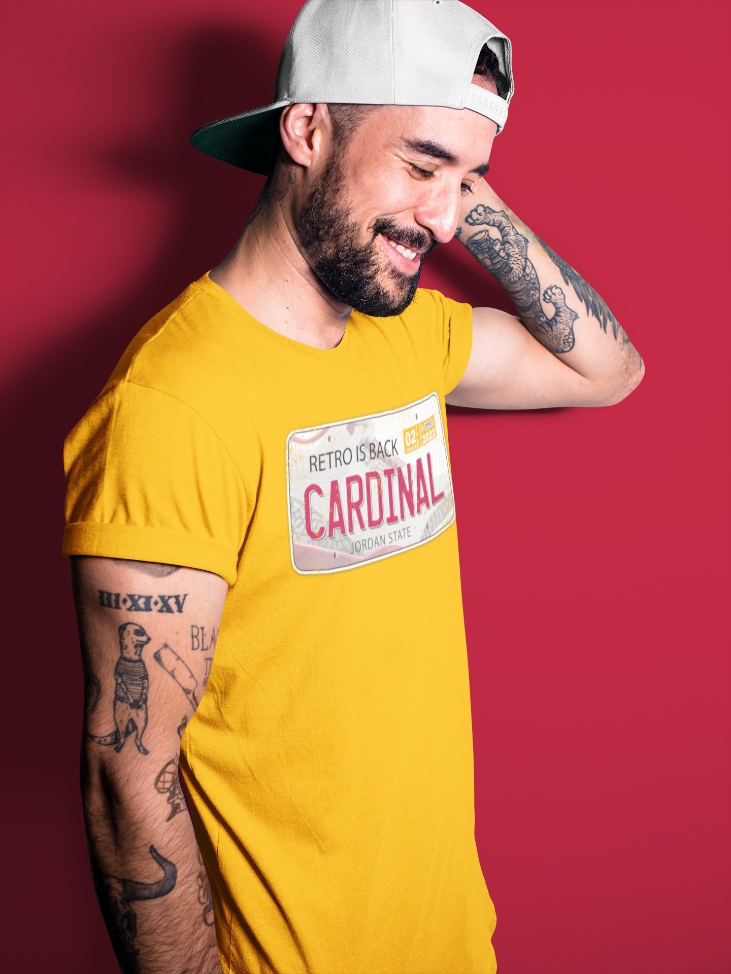 Jordan Plate Unisex Tops - Air Jordan 3 Cardinal