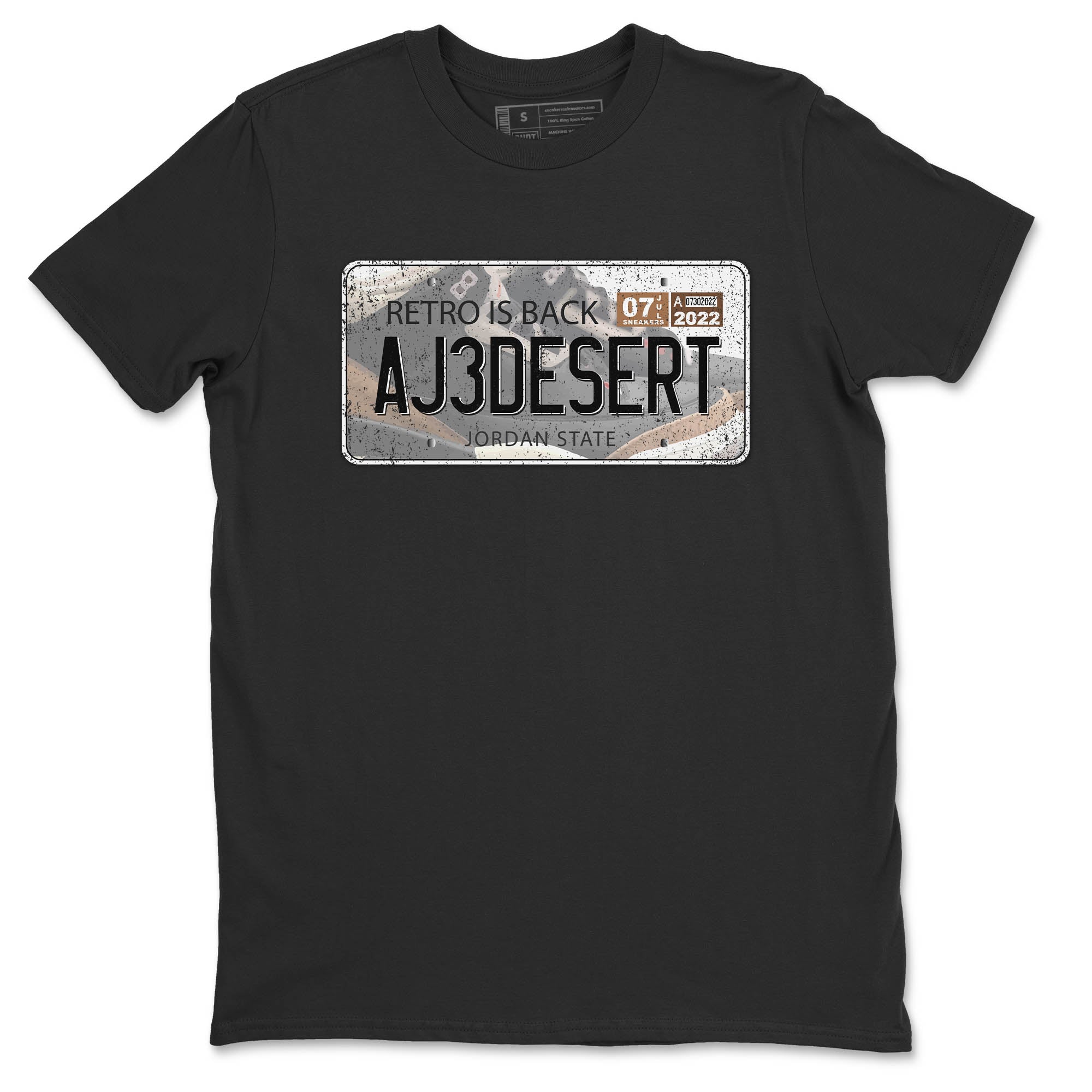 Jordan Plate Unisex Tops - Air Jordan 3 Desert Elephant