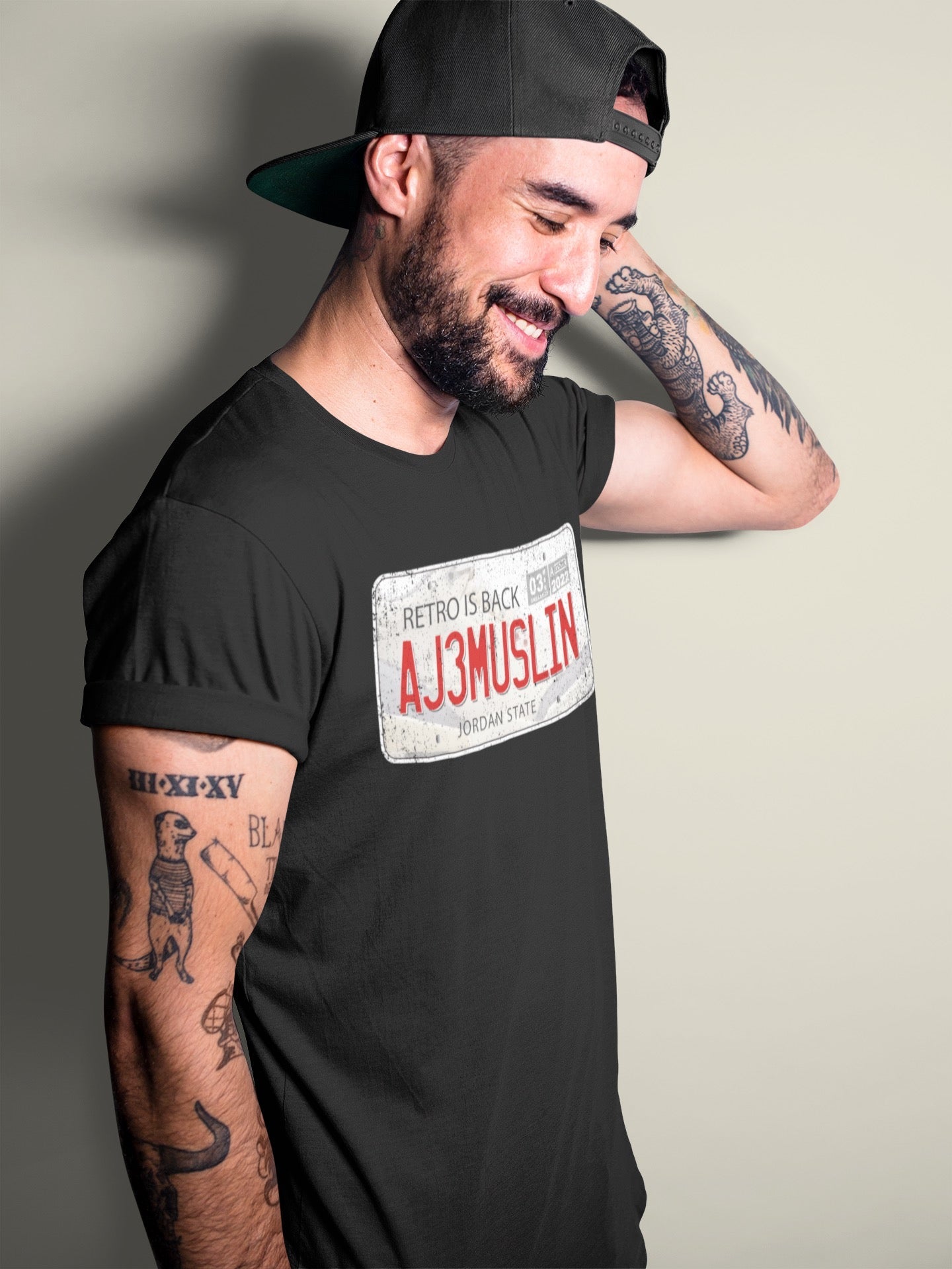 Jordan Plate Unisex Tops - Air Jordan 3 Muslin