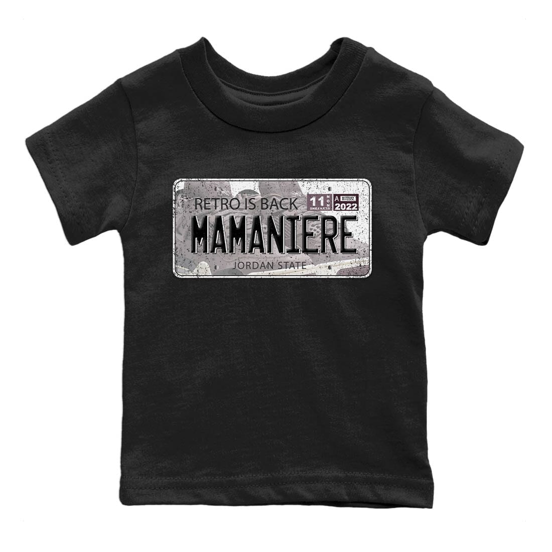 Jordan Plate Kids Tops - Air Jordan 4 A Ma Maniere