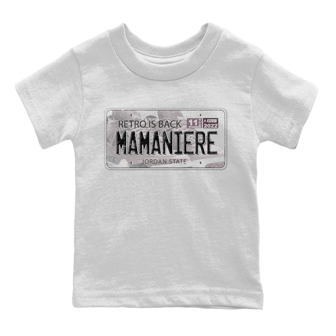 Jordan Plate Kids Tops - Air Jordan 4 A Ma Maniere