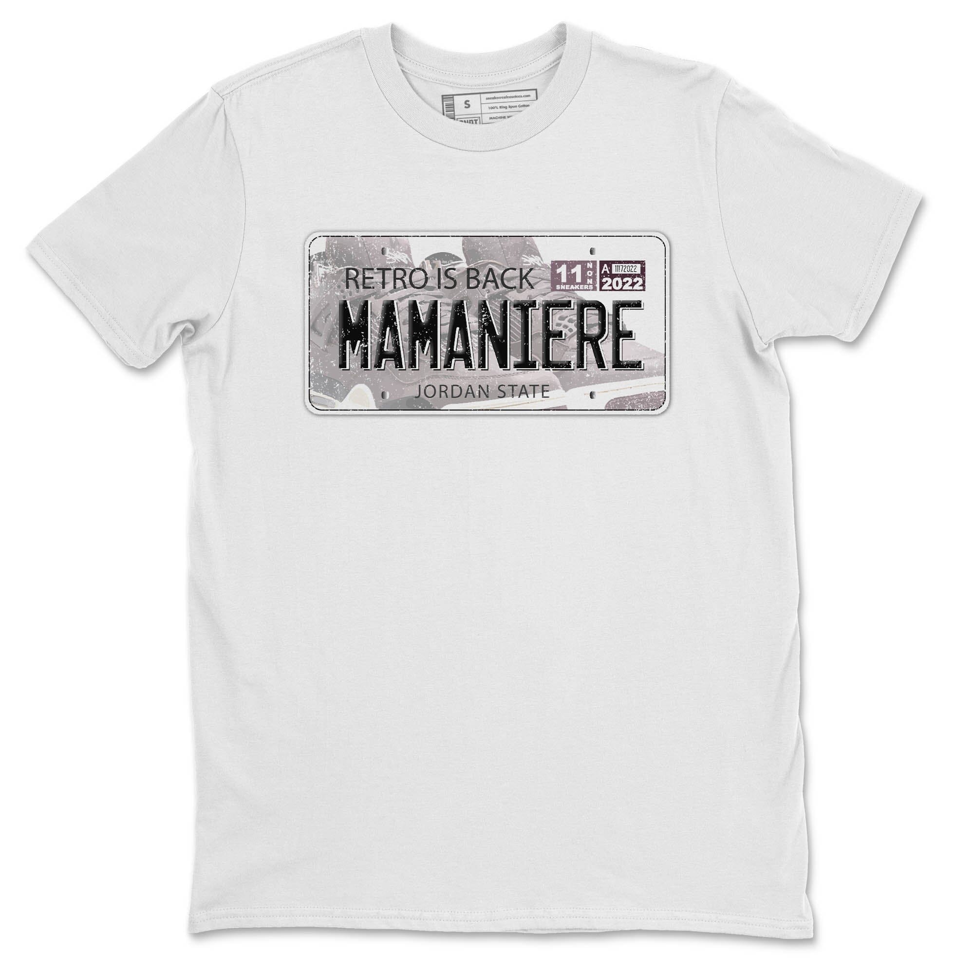 Jordan Plate Unisex Tops - Air Jordan 4 A Ma Maniere