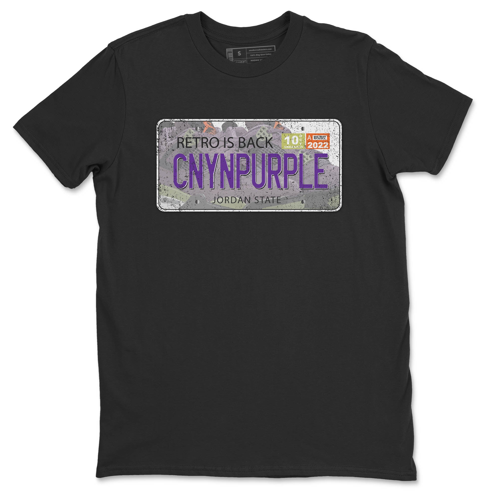 Jordan Plate Unisex Tops - Air Jordan 4 Canyon Purple