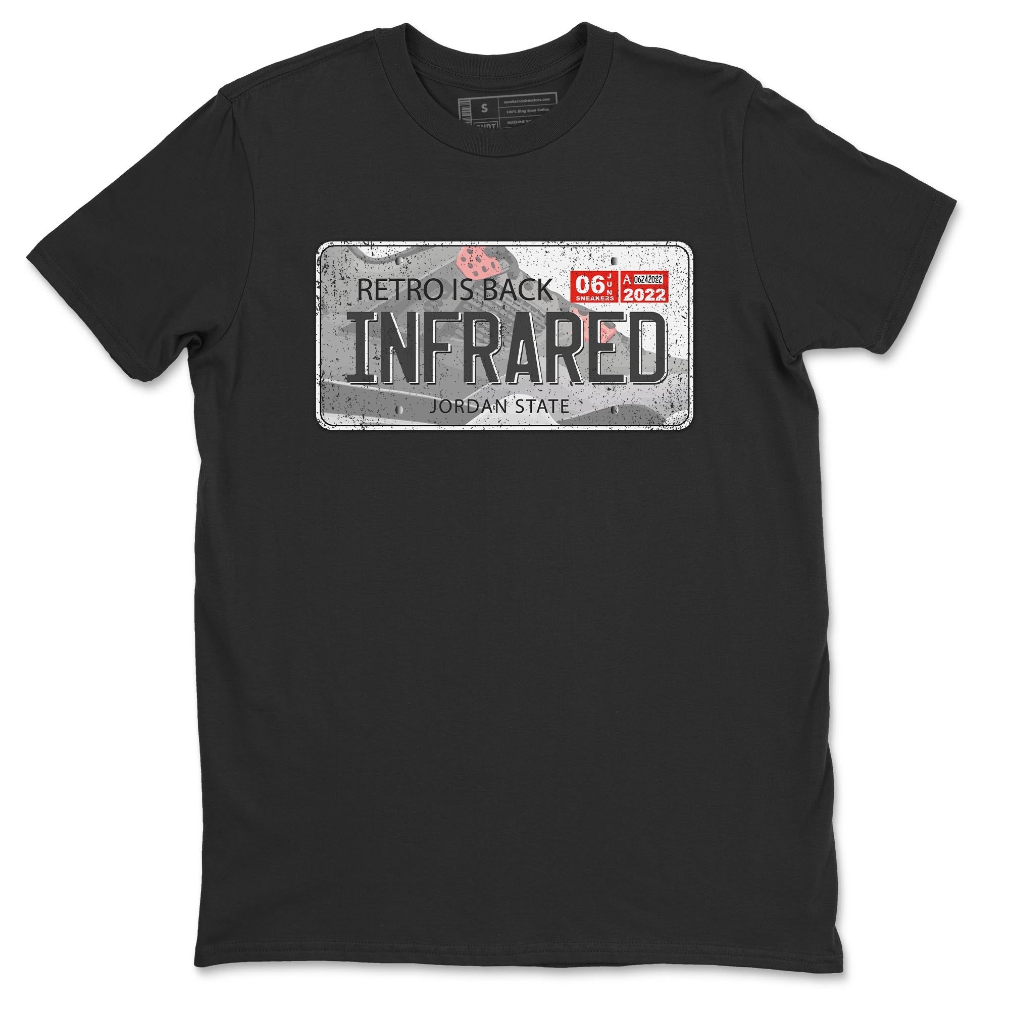 Jordan Plate Unisex Tops - Air Jordan 4 Infrared