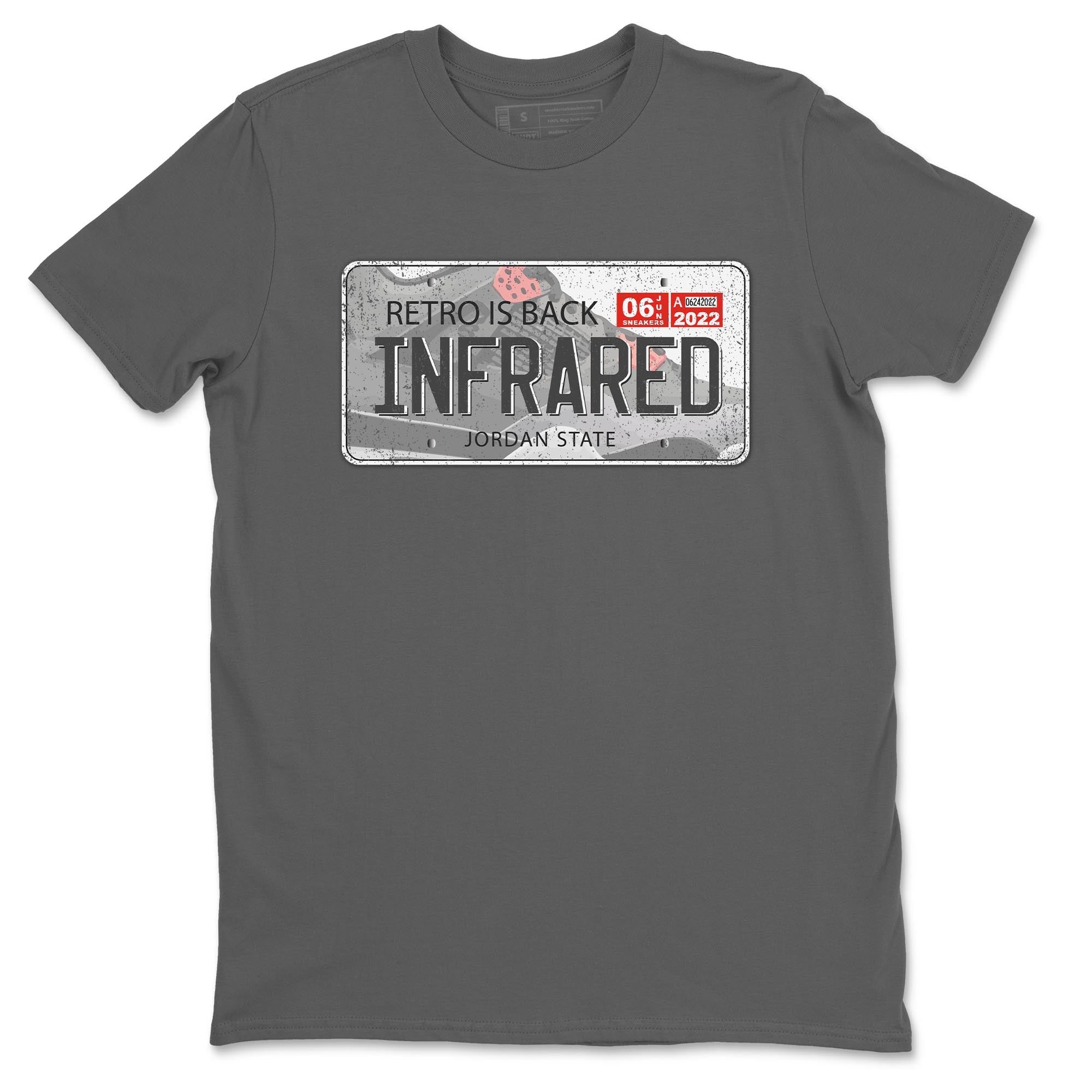 Jordan Plate Unisex Tops - Air Jordan 4 Infrared