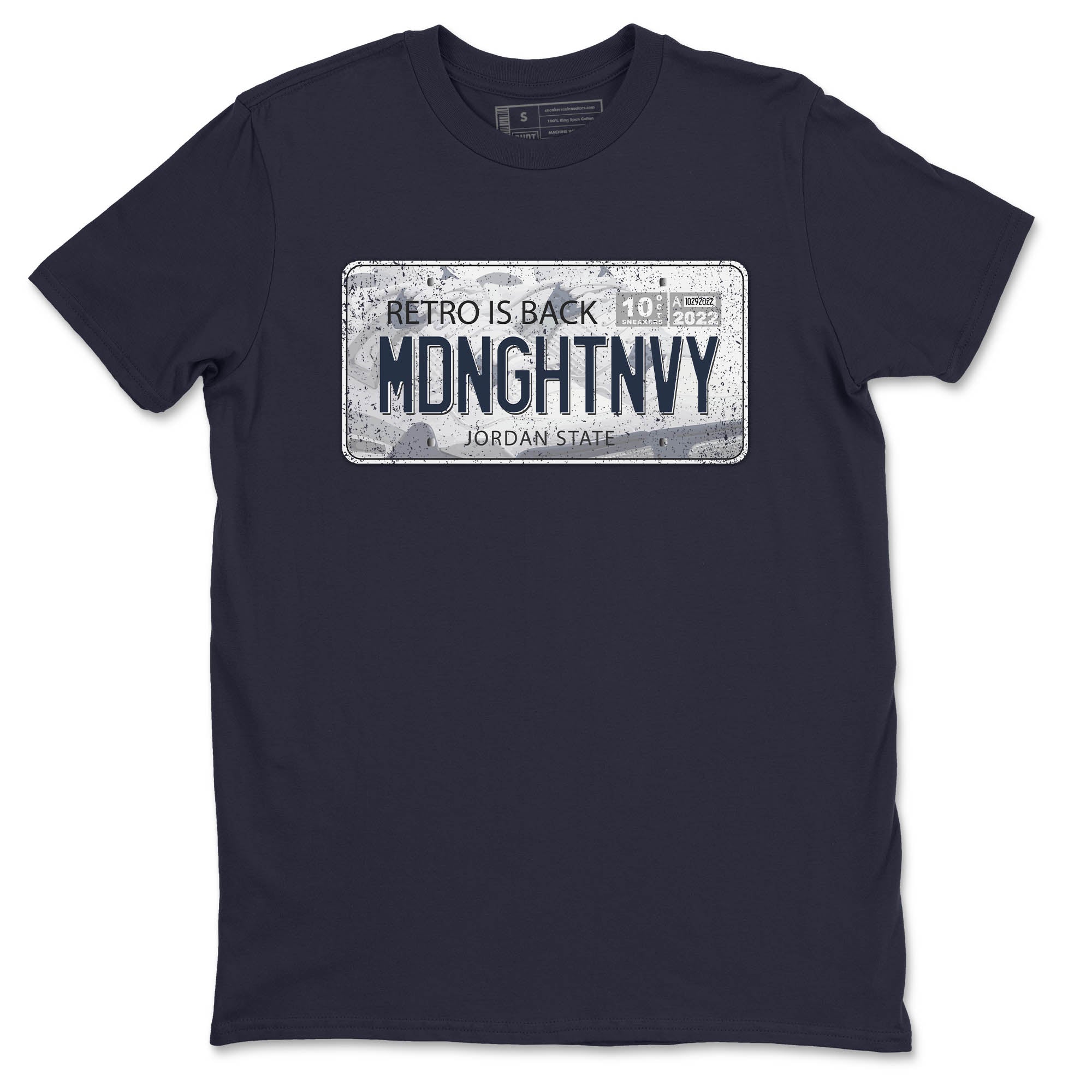 Jordan Plate Unisex Tops - Air Jordan 4 Midnight Navy