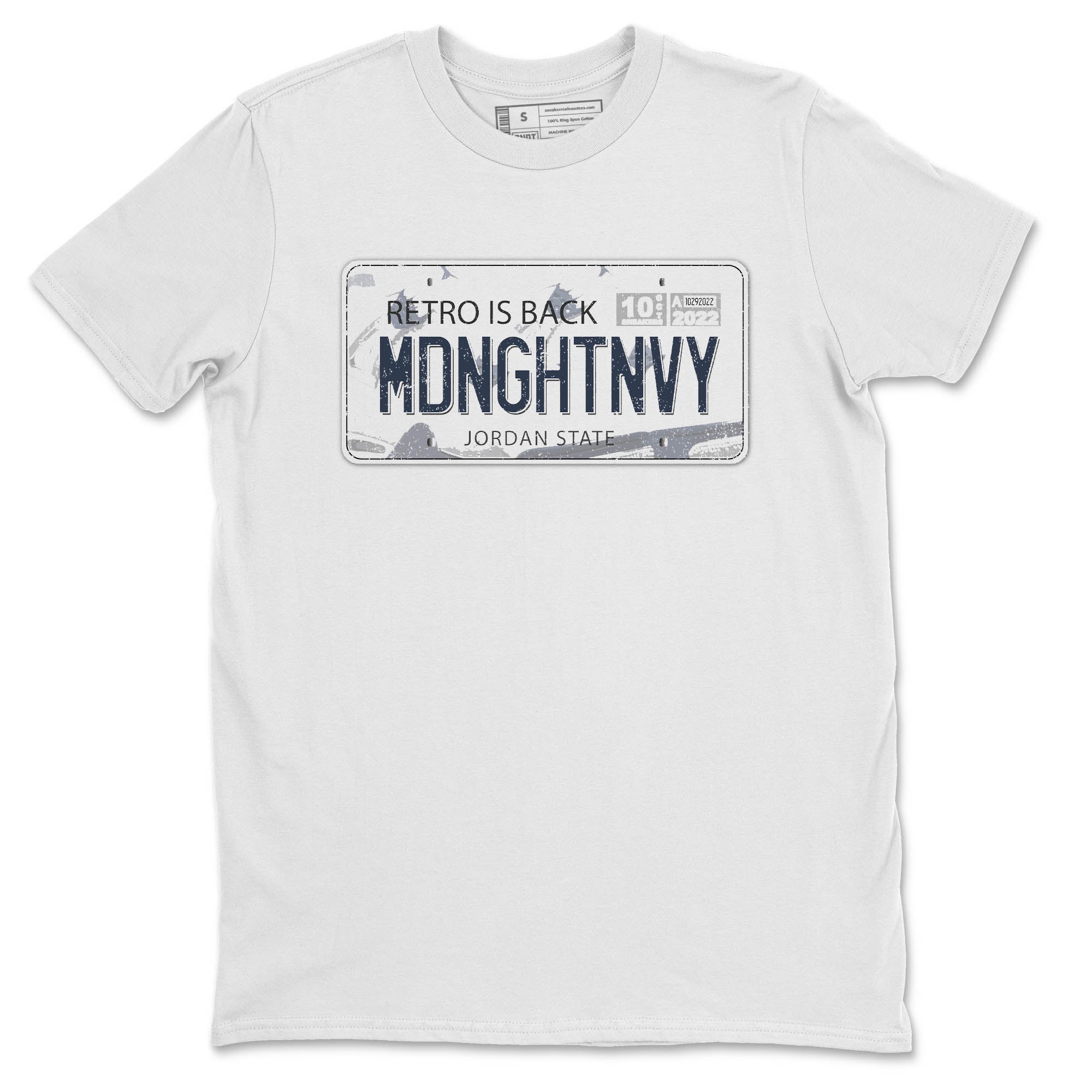 Jordan Plate Unisex Tops - Air Jordan 4 Midnight Navy