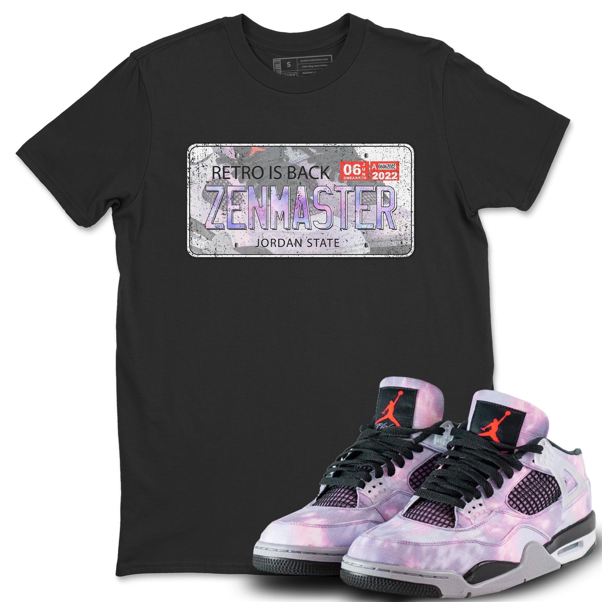 Jordan Plate Unisex Tops - Air Jordan 4 Zen Master