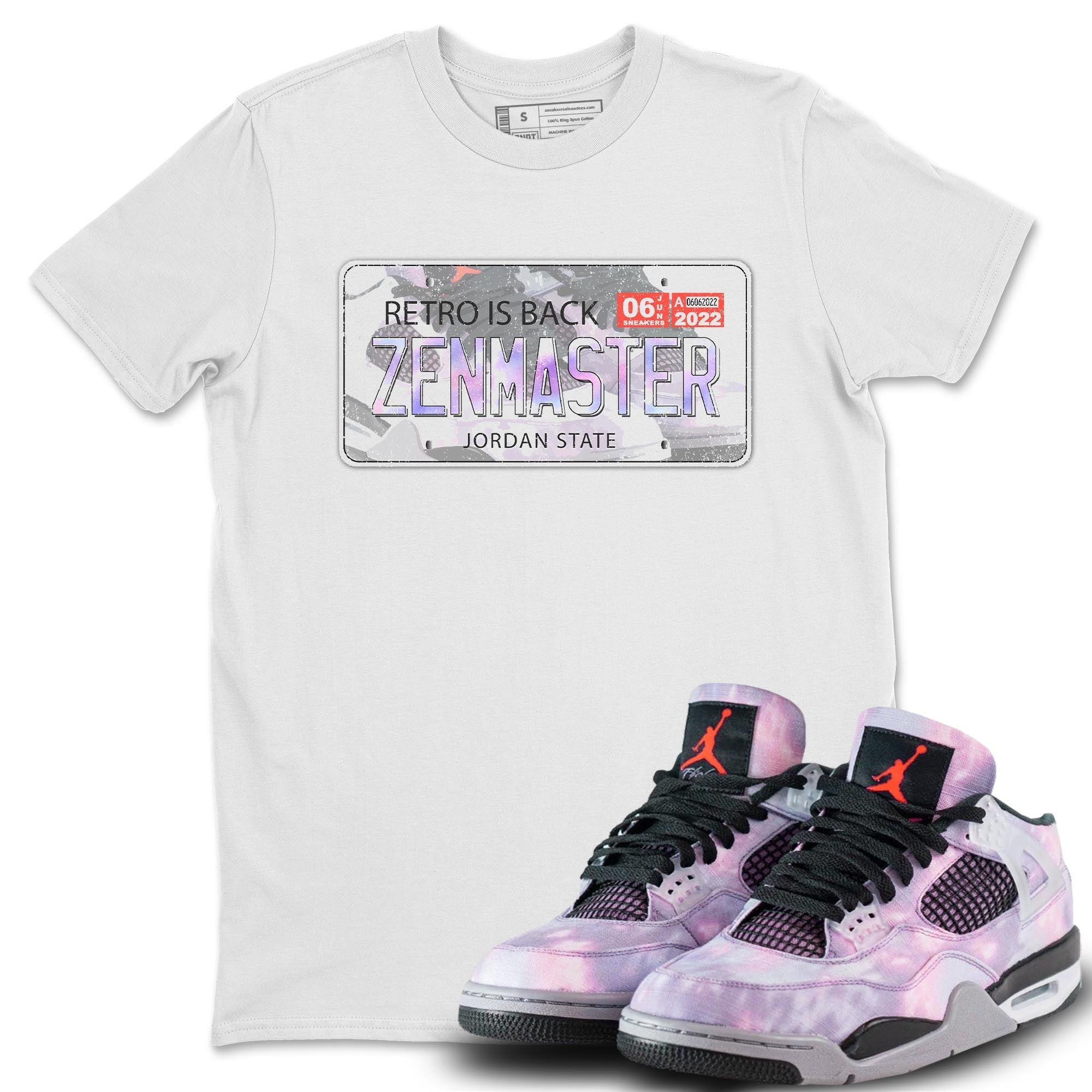 Jordan Plate Unisex Tops - Air Jordan 4 Zen Master