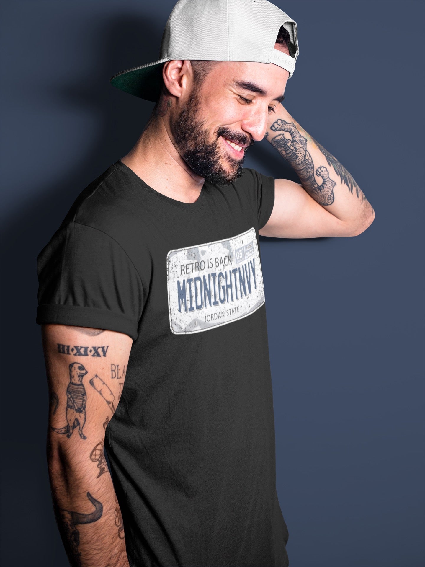 Jordan Plate Unisex Tops - Air Jordan 6 Midnight Navy
