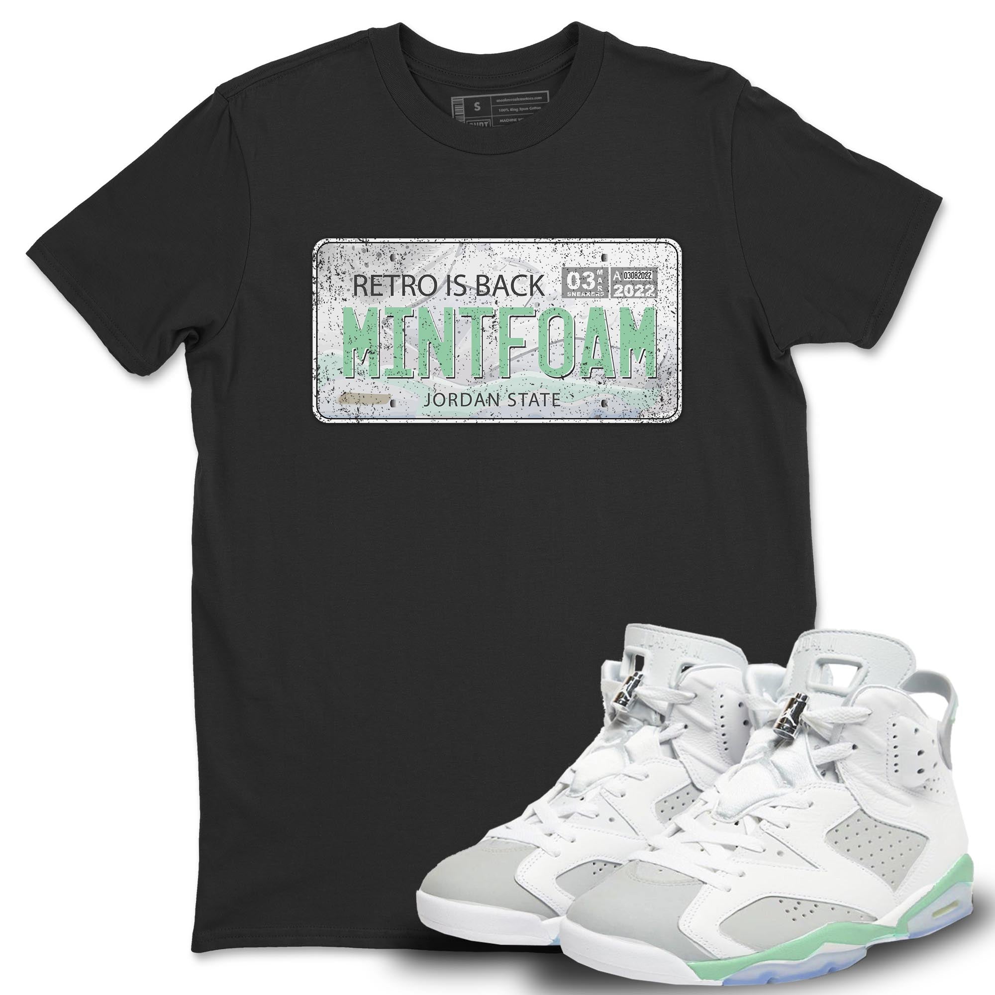 Jordan Plate Unisex Tops - Air Jordan 6 Mint Foam