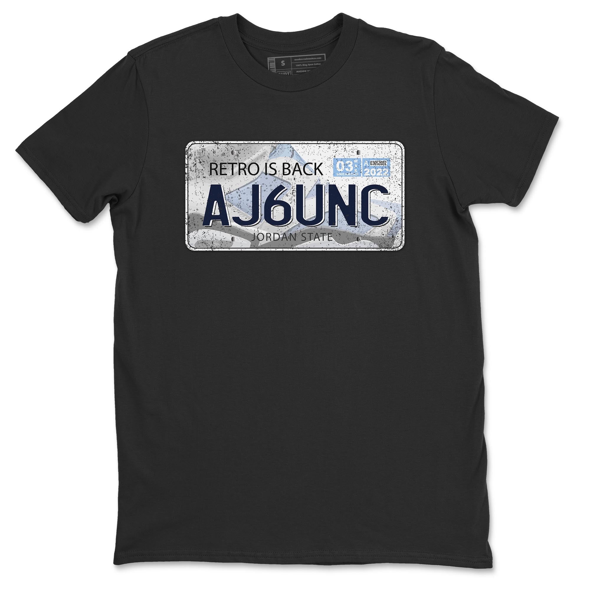 Jordan Plate Unisex Tops - Air Jordan 6 UNC