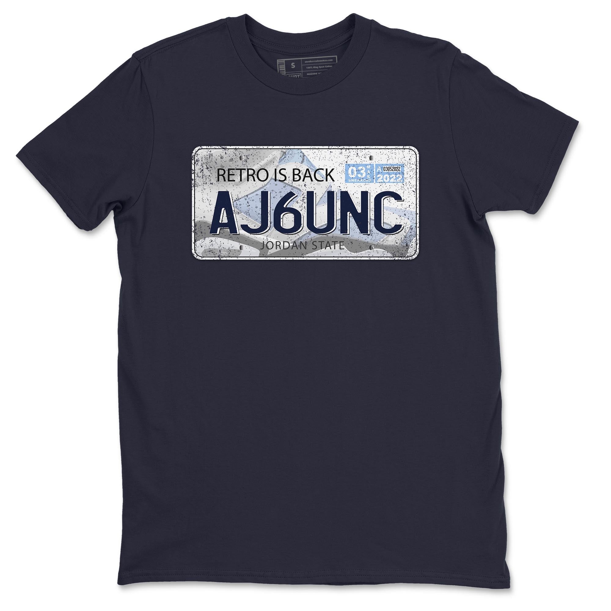 Jordan Plate Unisex Tops - Air Jordan 6 UNC