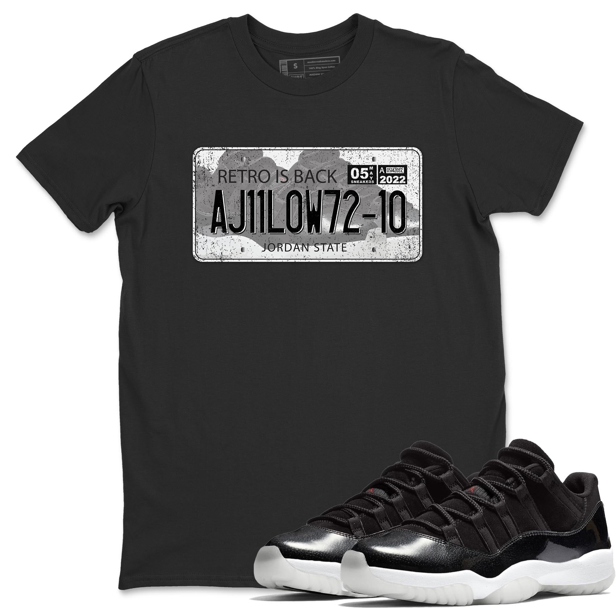 Jordan Plate Unisex Tops - Air Jordan 11 72-10