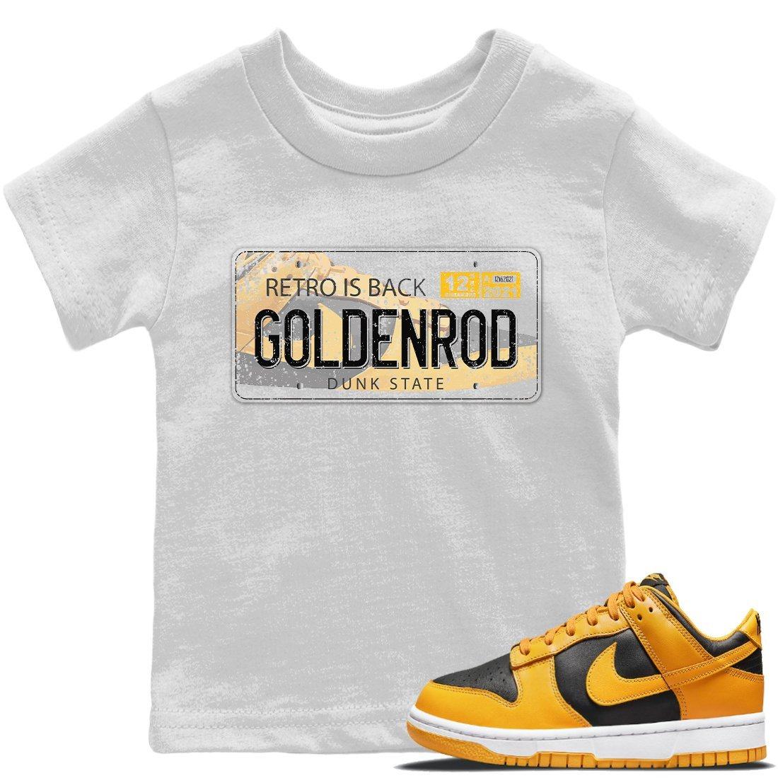 Jordan Plate Kids Tops - Dunk Championship Goldenrod