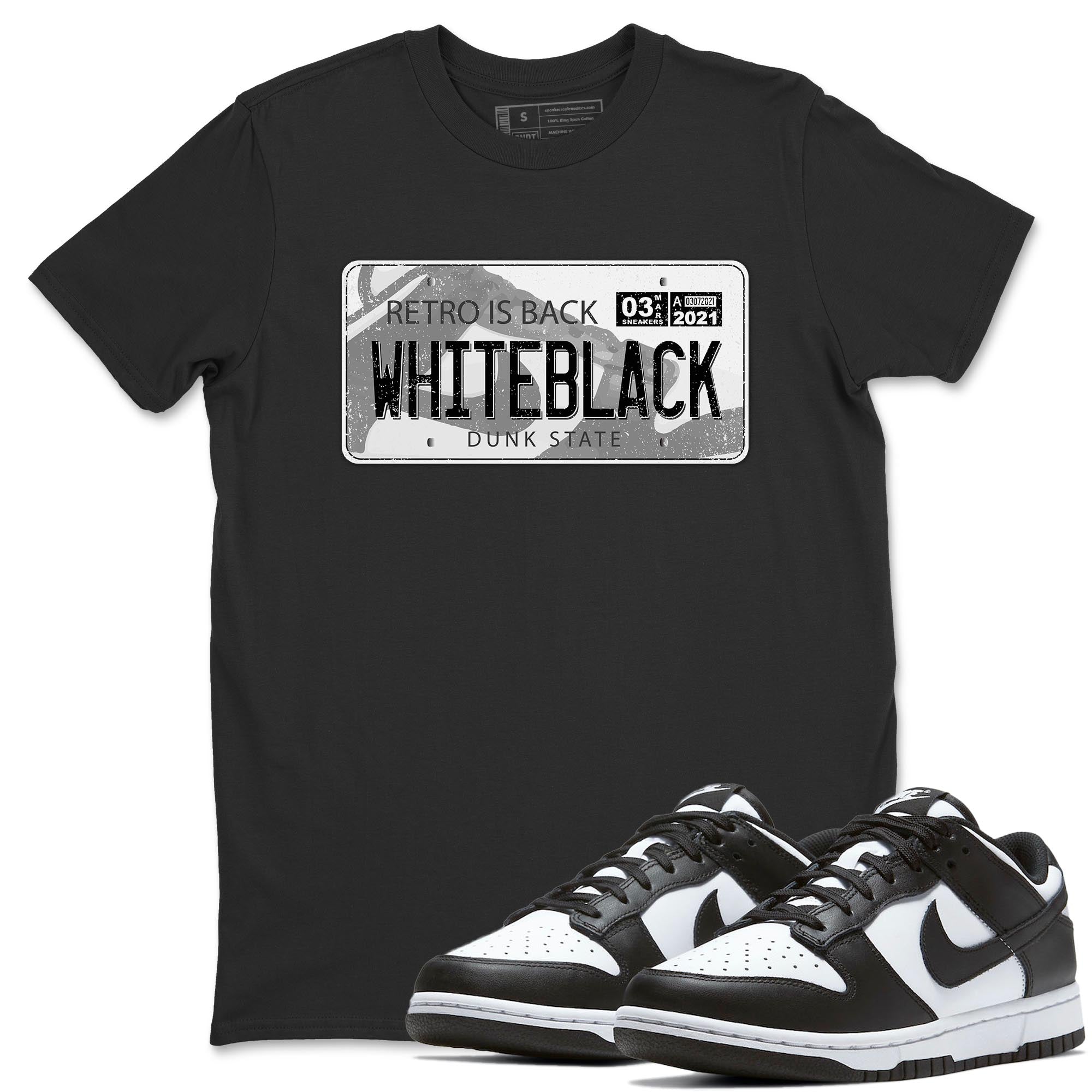 Air Jordan Plate Unisex Tops - Dunk Panda