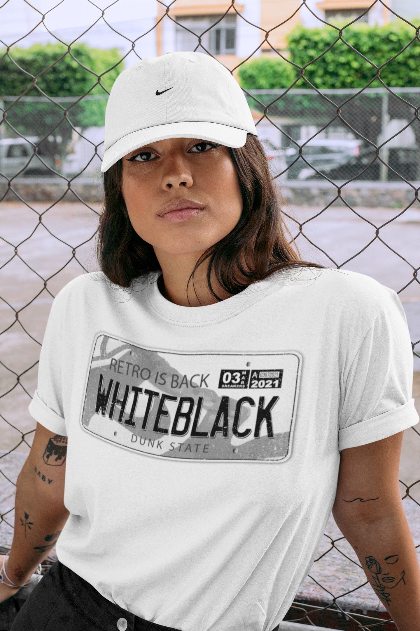 Air Jordan Plate Unisex Tops - Dunk Panda