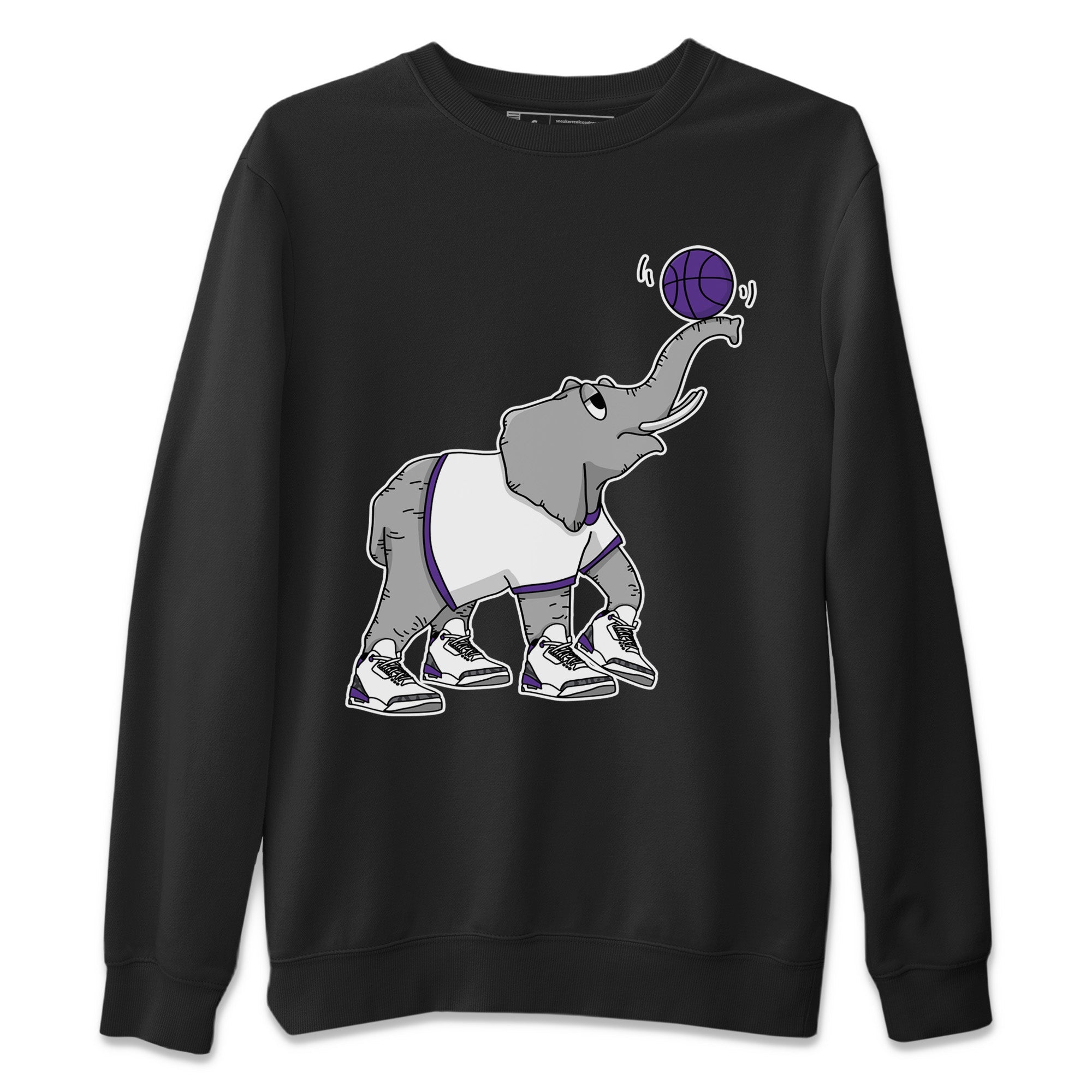 Juggling Elephant Unisex Tops - Air Jordan 3 Dark Iris
