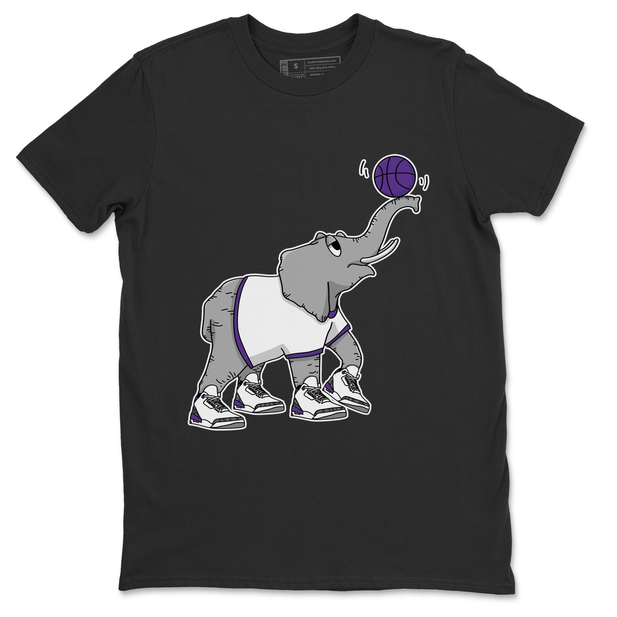 Juggling Elephant Unisex Tops - Air Jordan 3 Dark Iris