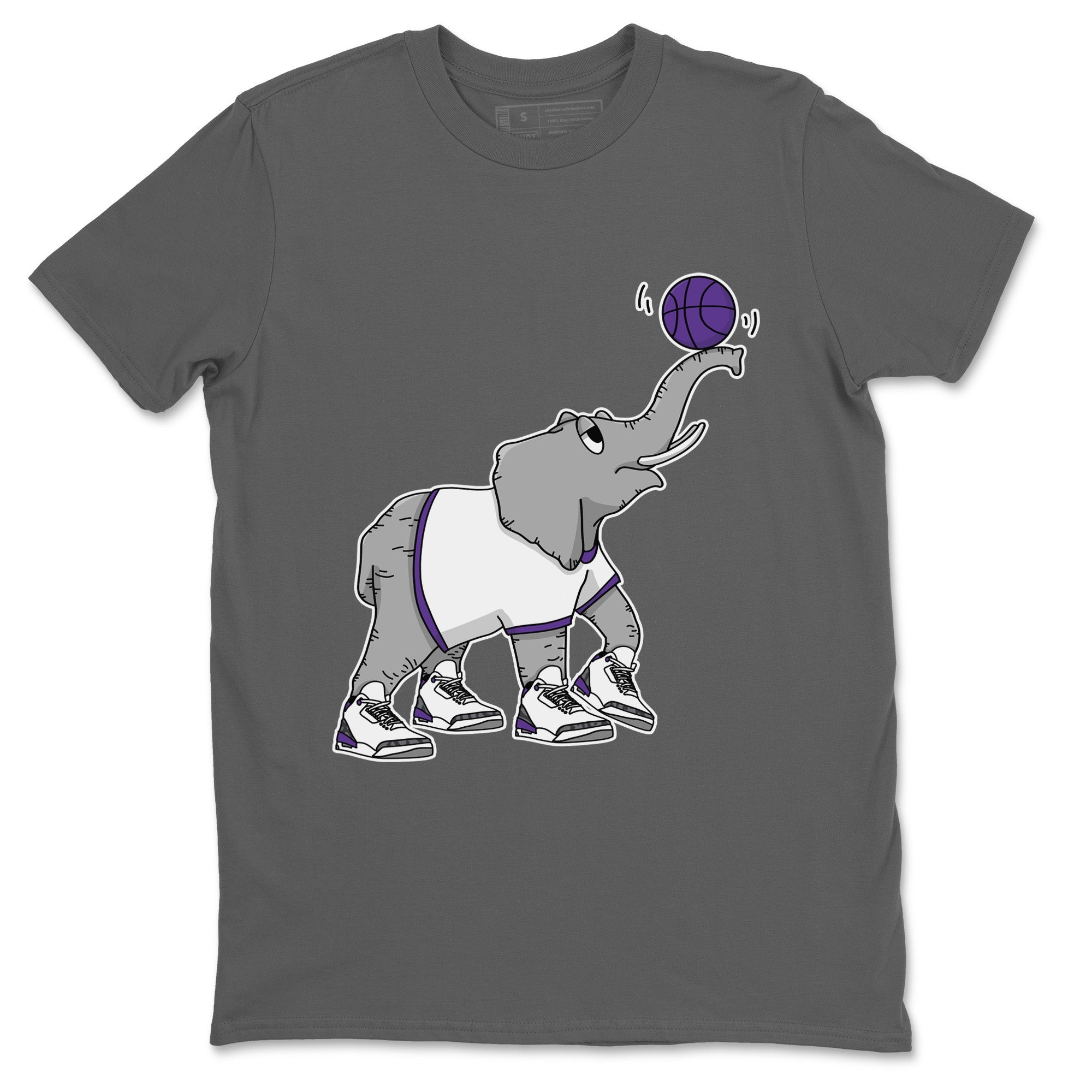 Juggling Elephant Unisex Tops - Air Jordan 3 Dark Iris