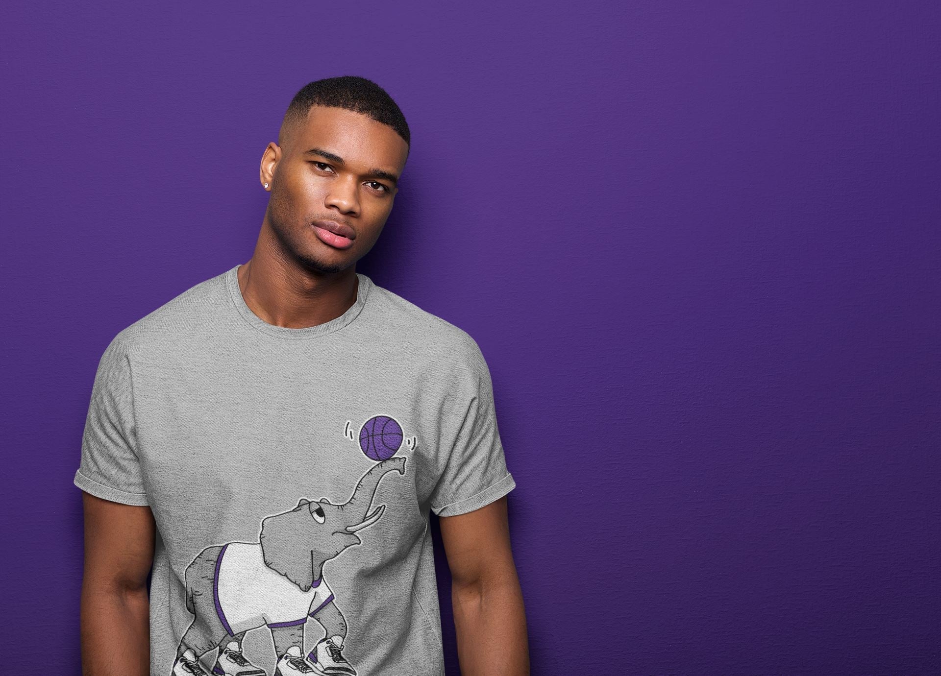 Juggling Elephant Unisex Tops - Air Jordan 3 Dark Iris