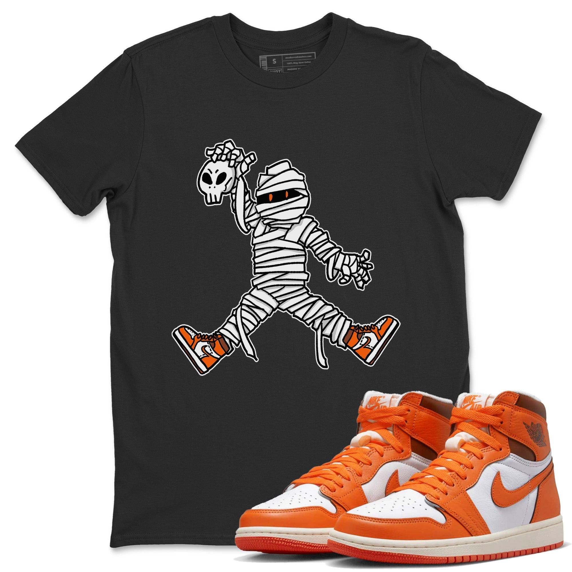 Jumping Mummy Unisex Tops - Air Jordan 1 Starfish