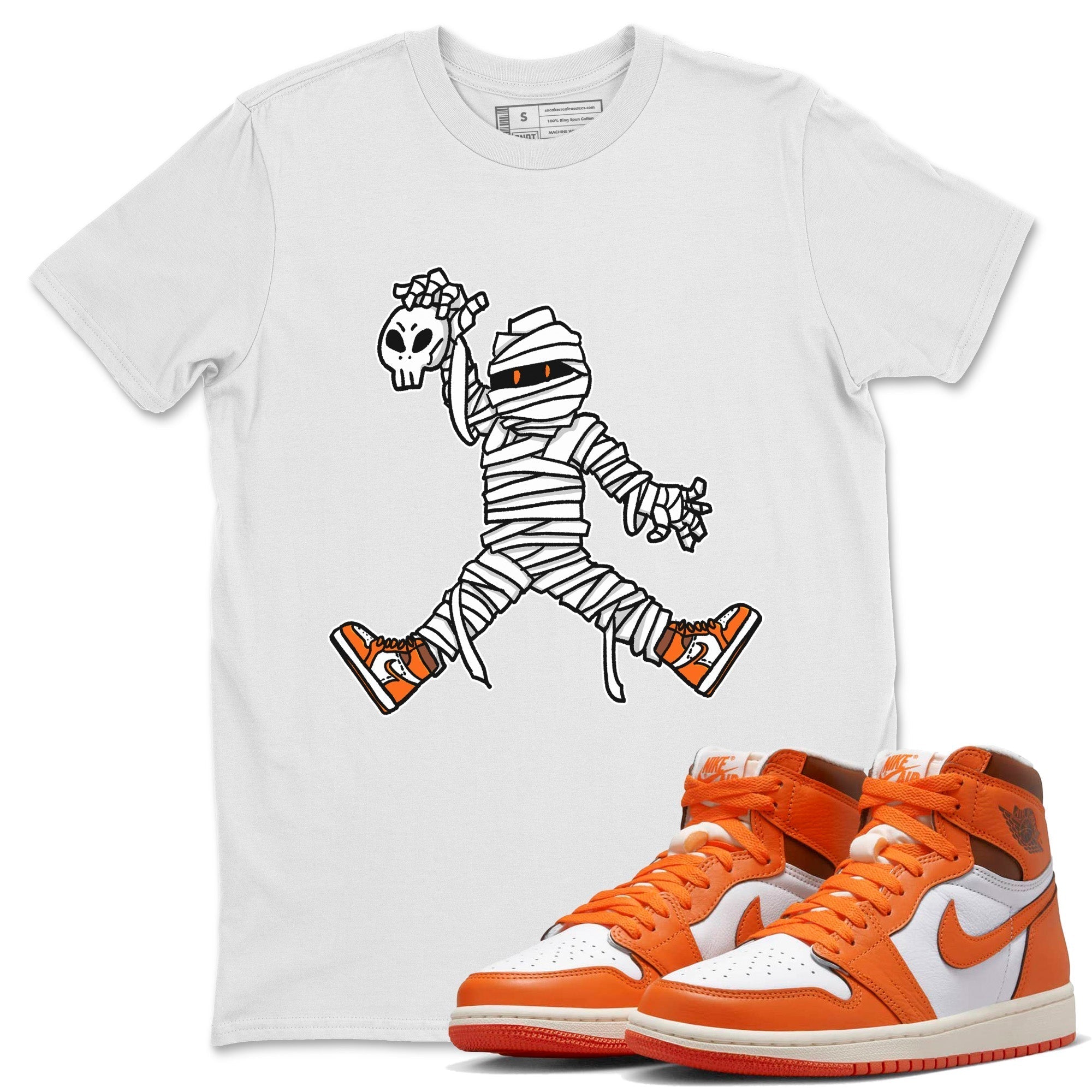 Jumping Mummy Unisex Tops - Air Jordan 1 Starfish