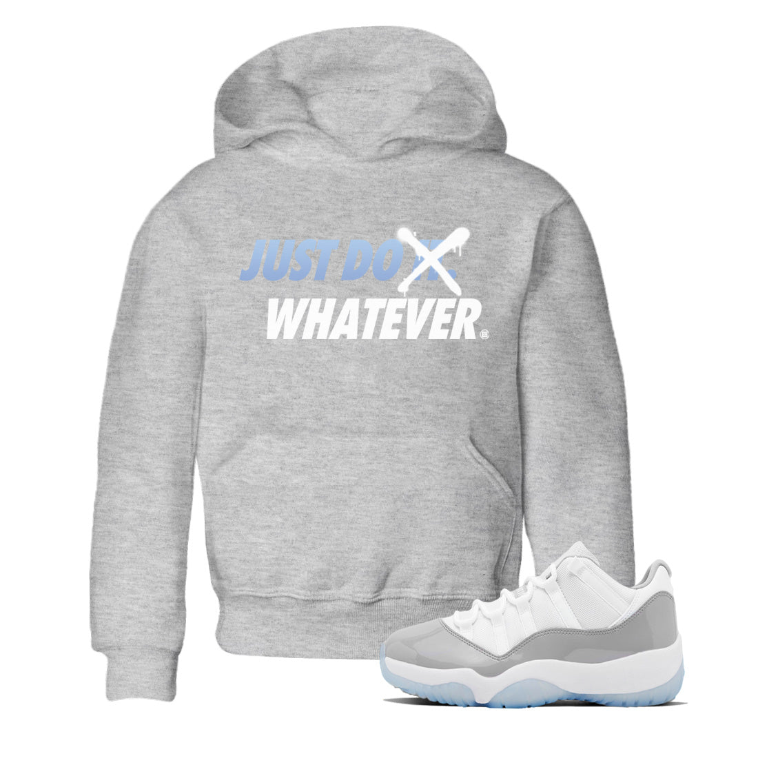 Just Do Whatever Kids Tops - Air Jordan 11 White Cement
