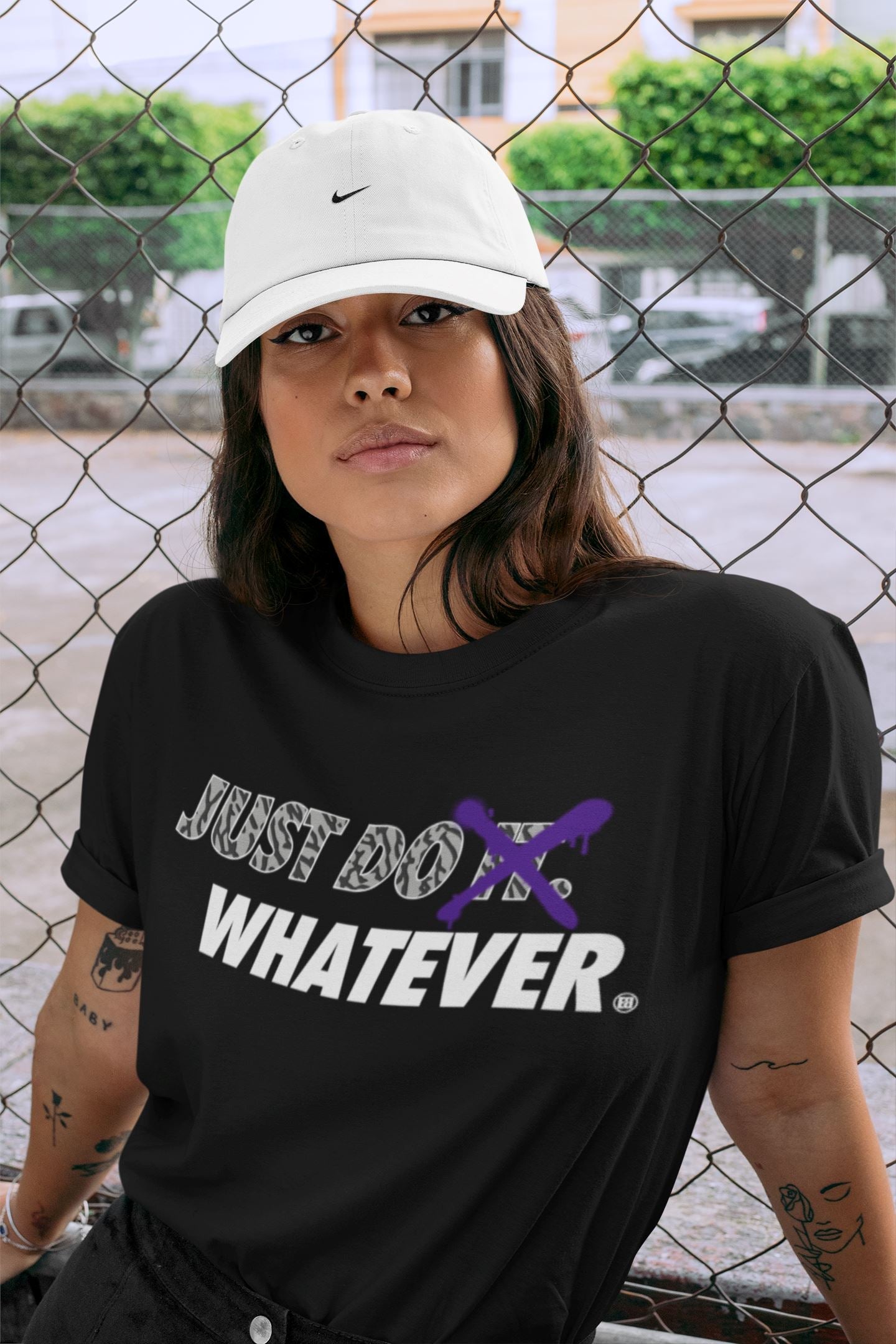 Just Do Whatever Unisex Tops - Air Jordan 3 Dark Iris