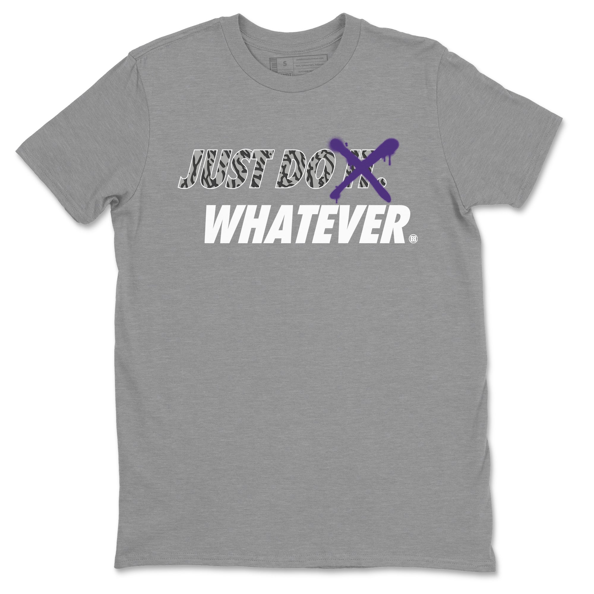 Just Do Whatever Unisex Tops - Air Jordan 3 Dark Iris