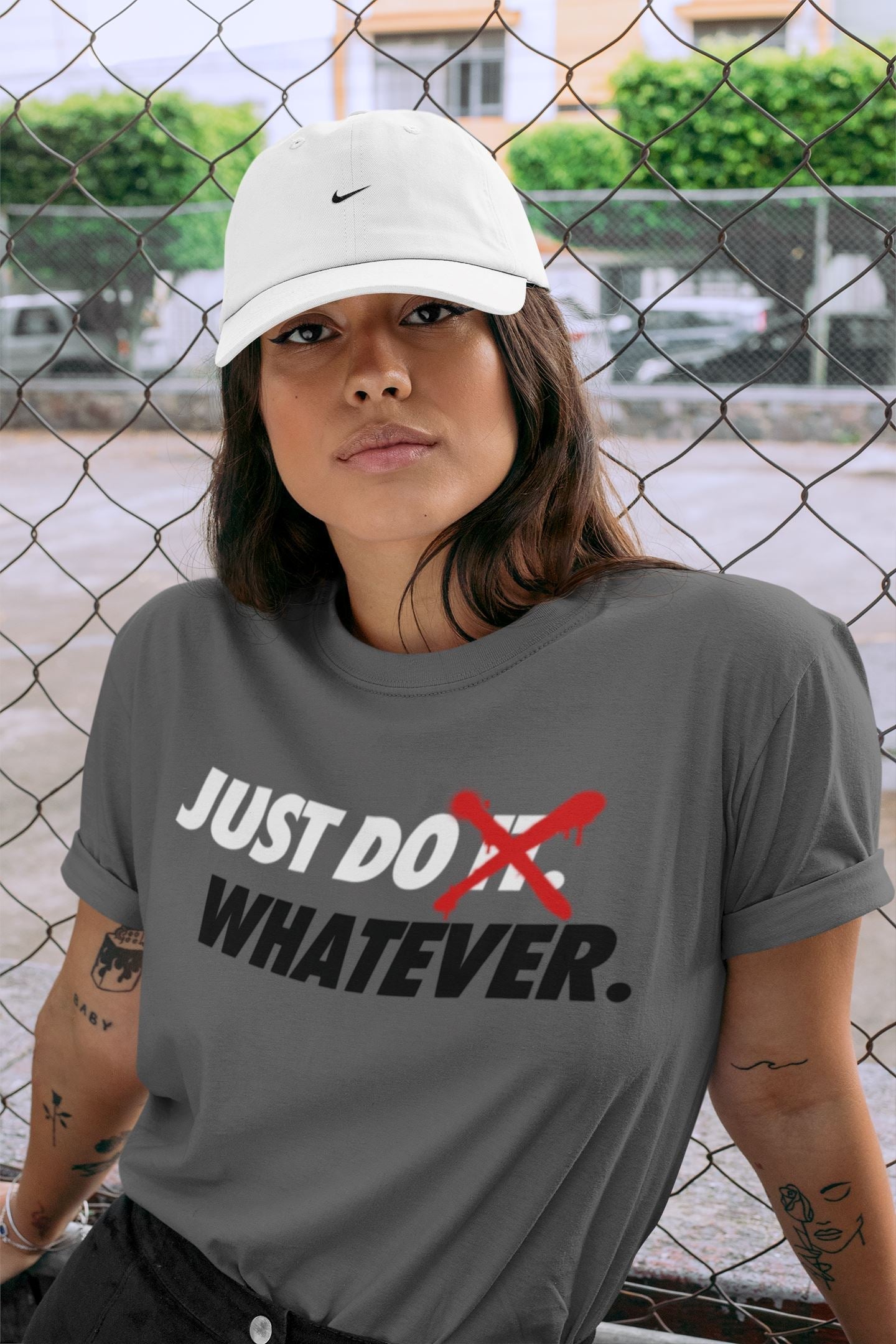Just Do Whatever Unisex Tops - Air Jordan 4 Infrared