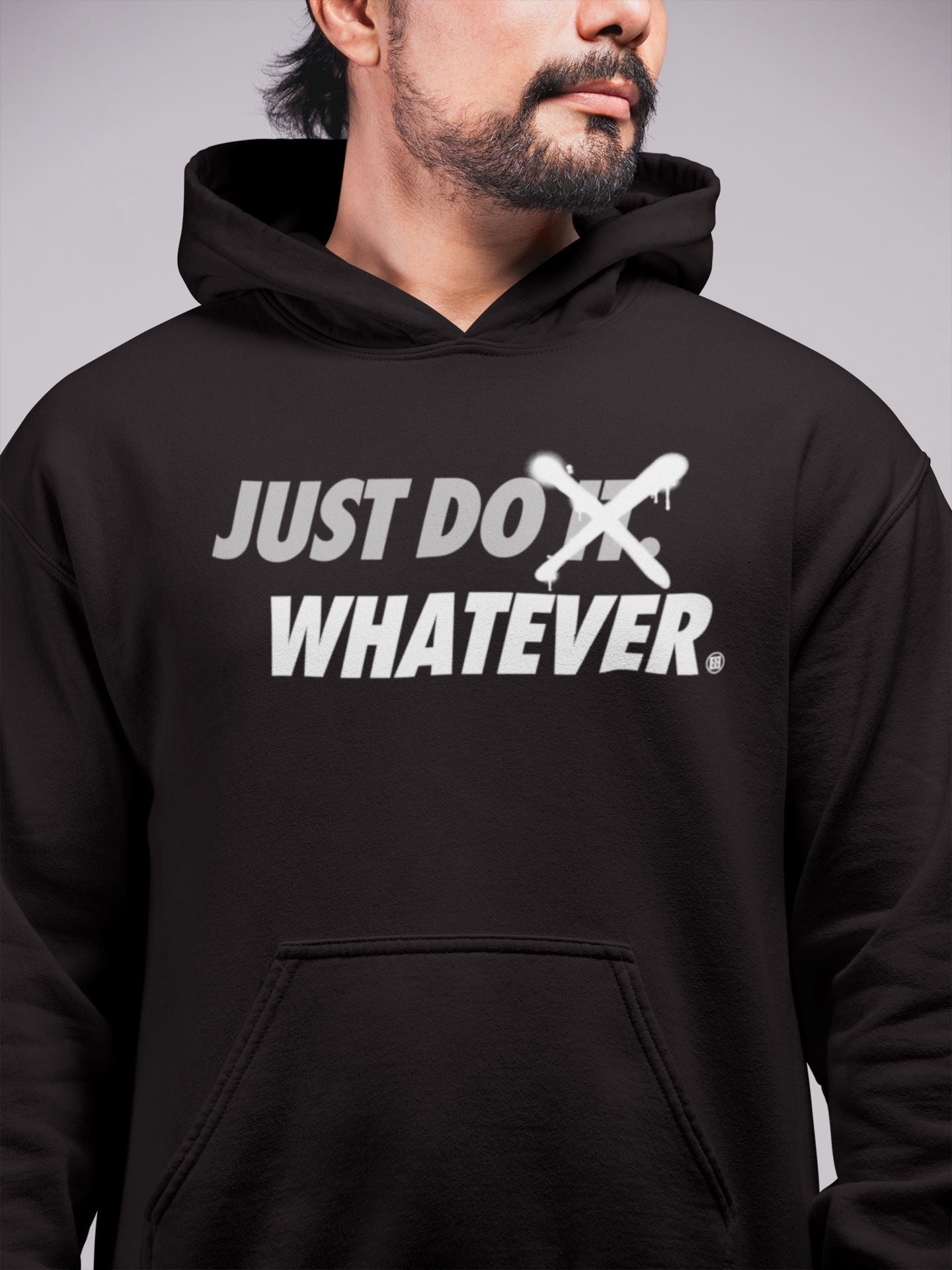 Just Do Whatever Unisex Tops - Air Jordan 4 Military Black