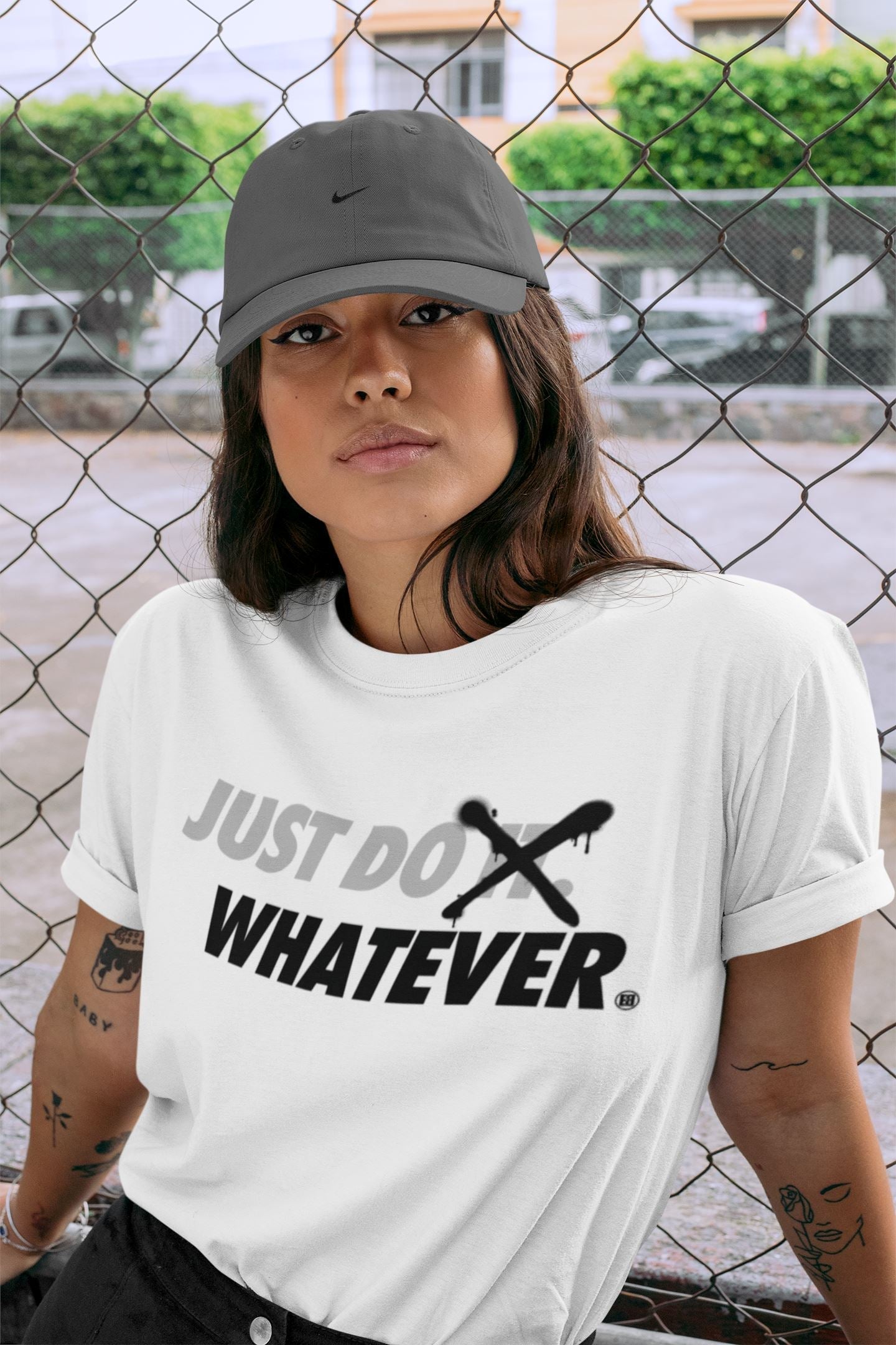 Just Do Whatever Unisex Tops - Air Jordan 4 Military Black